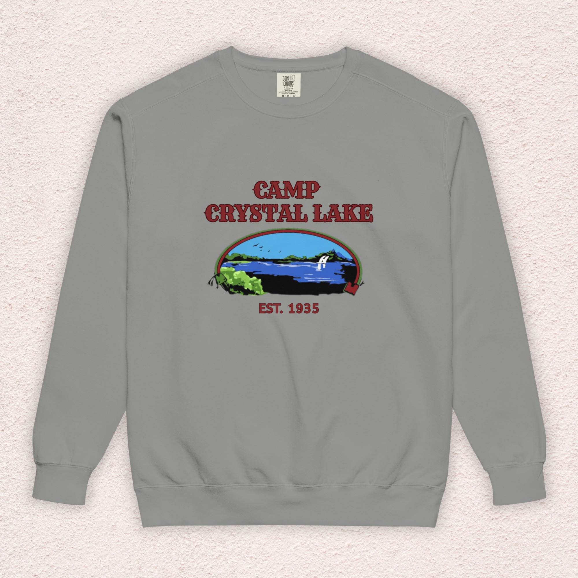 Vintage Camp Slasher Sweatshirt | Comfort Colors® Garment-Dyed Crewneck