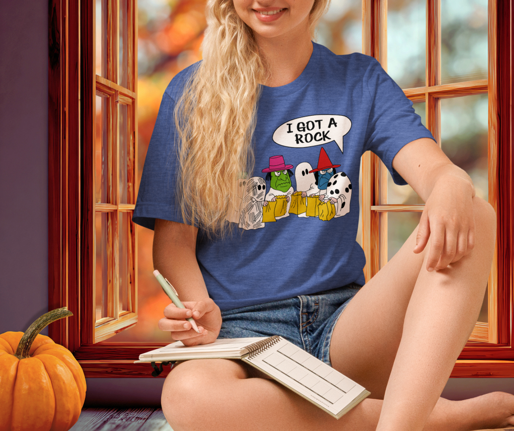 I Got a Rock Tee | Unisex Funny Halloween Trick-or-Treat Shirt