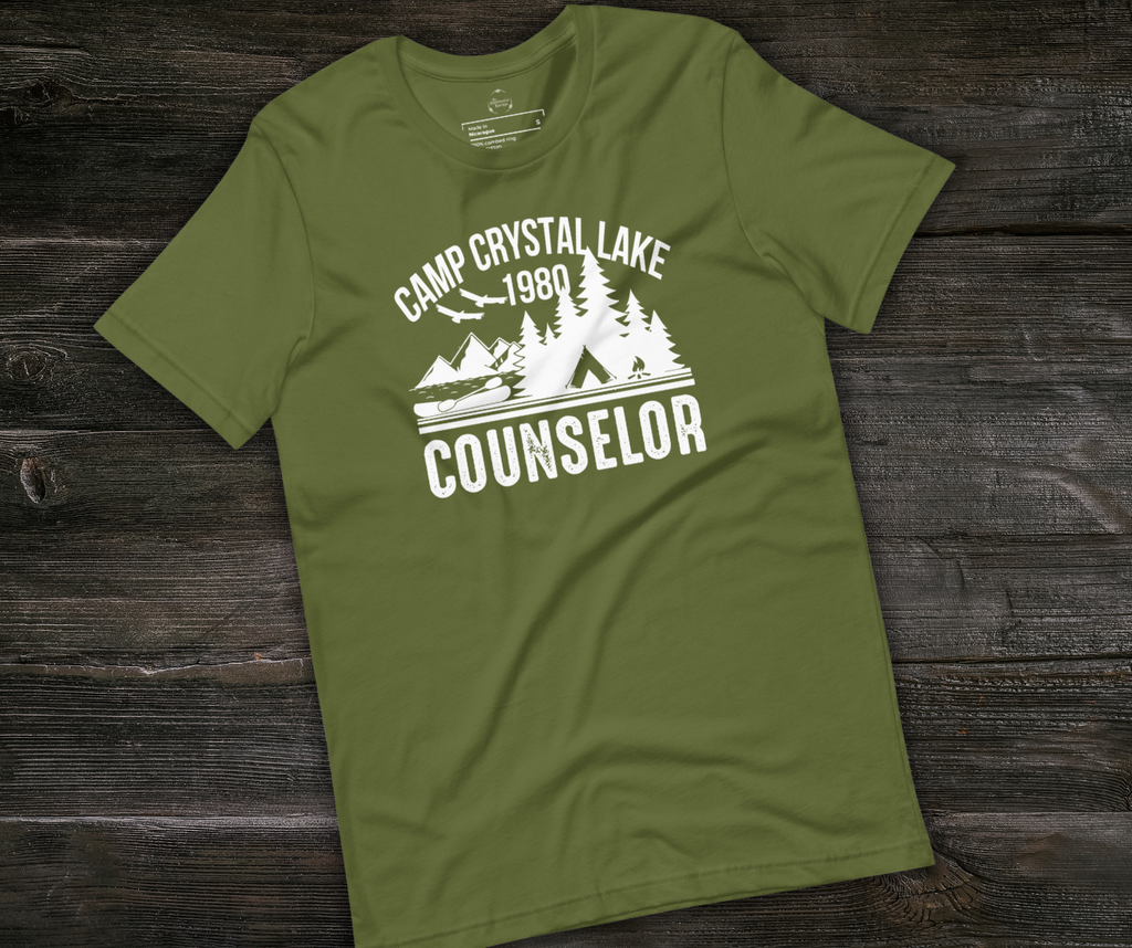 Camp Crystal Lake Tee | Unisex Vintage Summer Camp Horror Shirt