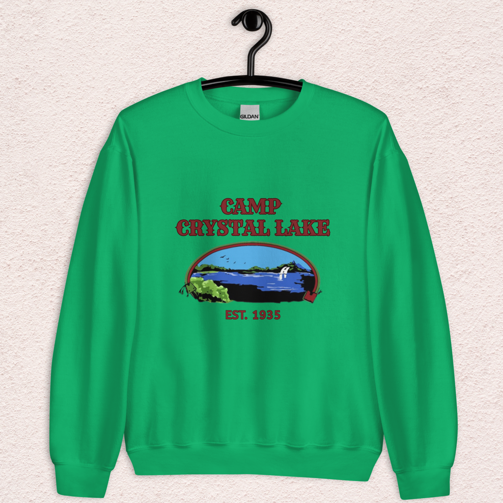 Vintage Camp Slasher Sweatshirt | Gildan Unisex Crewneck