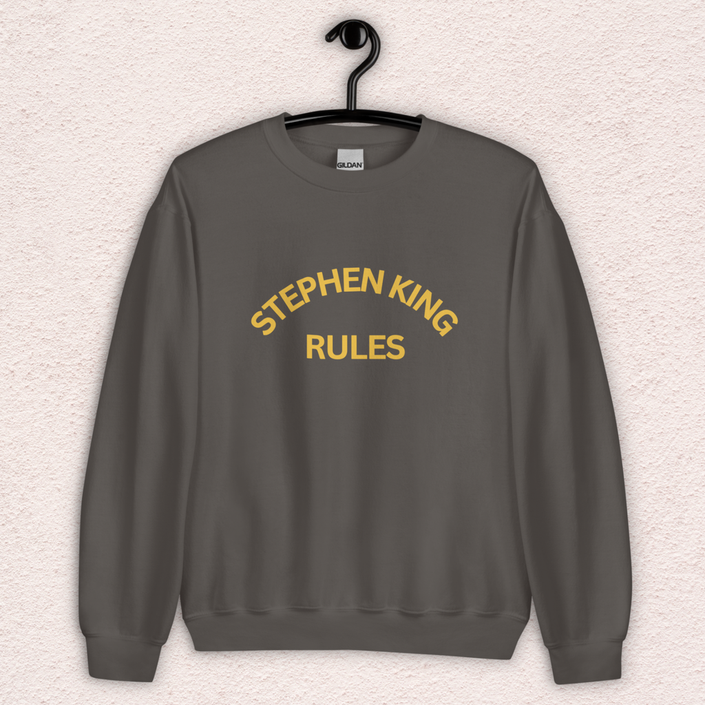Stephen King Rules Sweatshirt | Gildan Unisex Crewneck