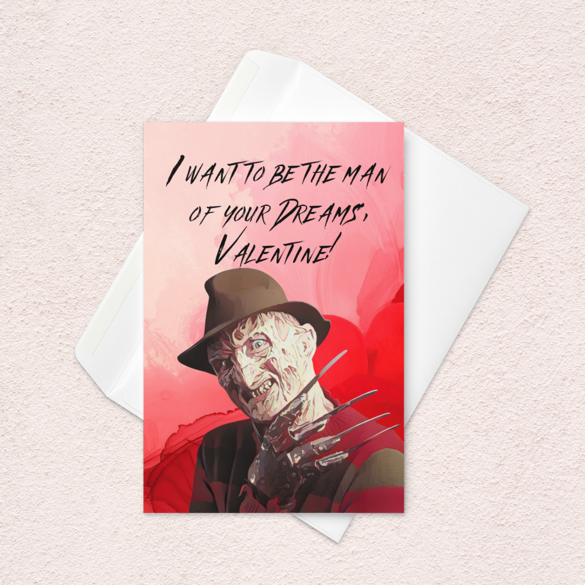 Horror Valentine Card – Dream Lover Valentine Card (Funny Dark Humor)