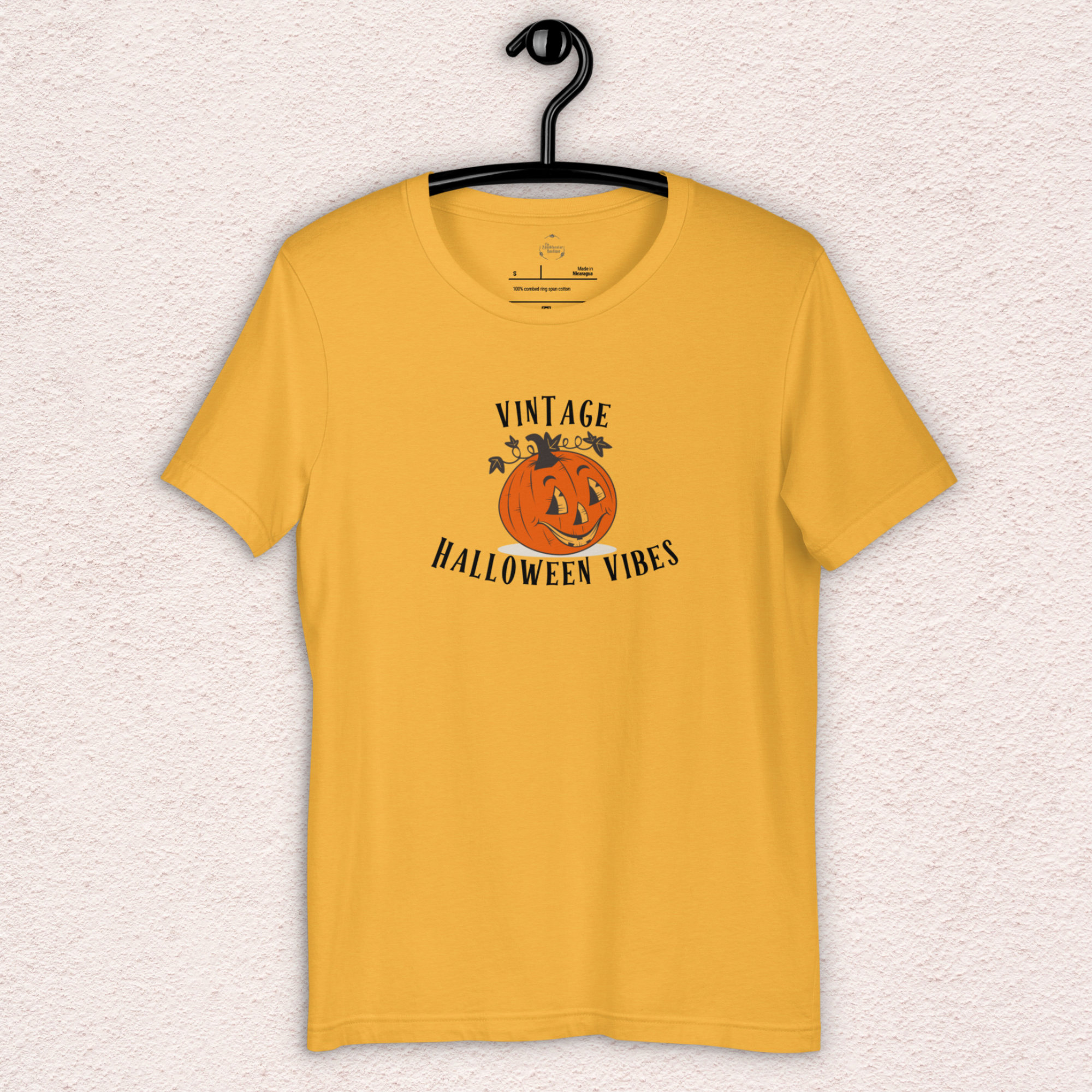 Vintage Halloween Vibes Tee | Unisex Retro Jack-O’-Lantern Graphic Shirt