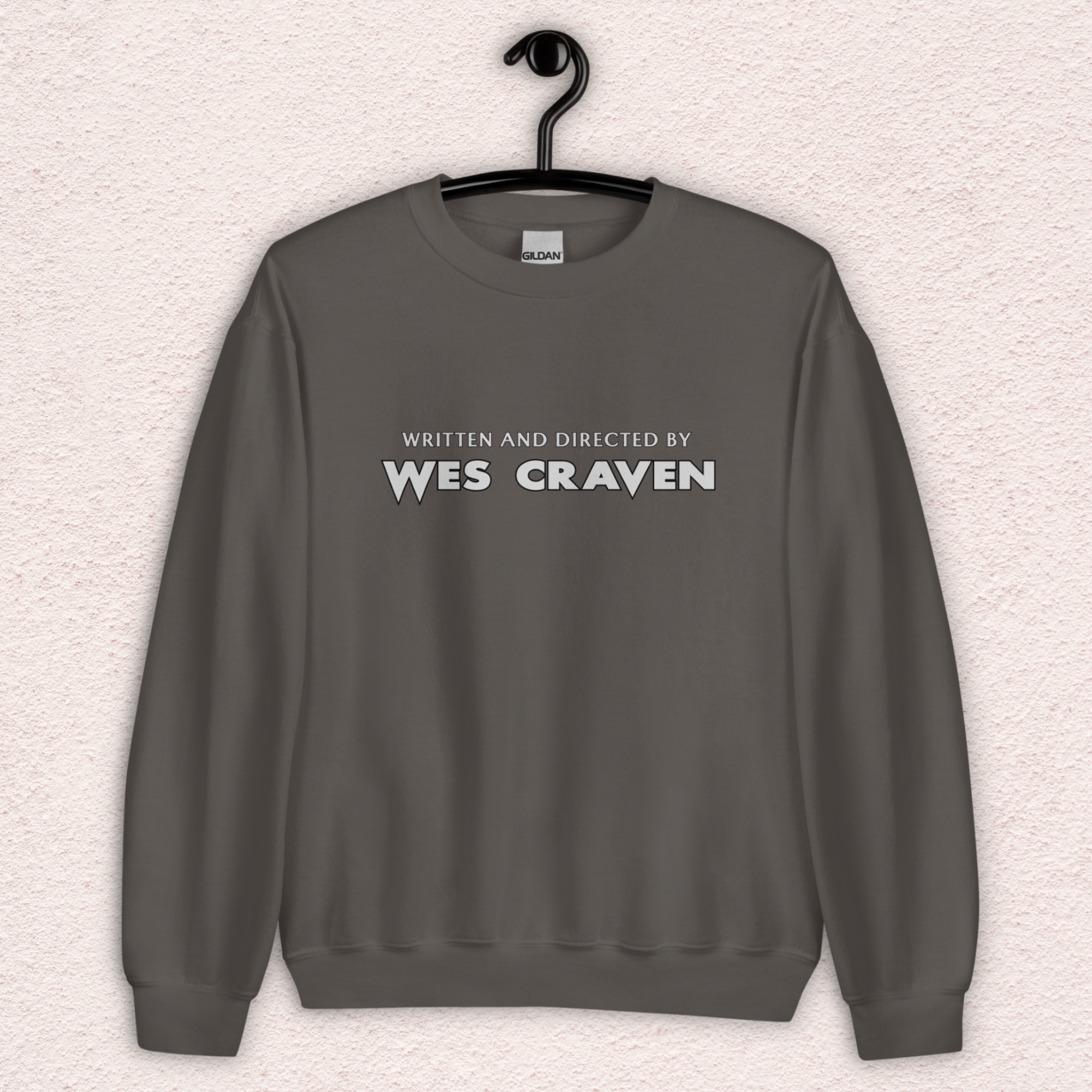 Written & Directed by Wes Craven Sweatshirt | Unisex Horror Film Lover Crewneck