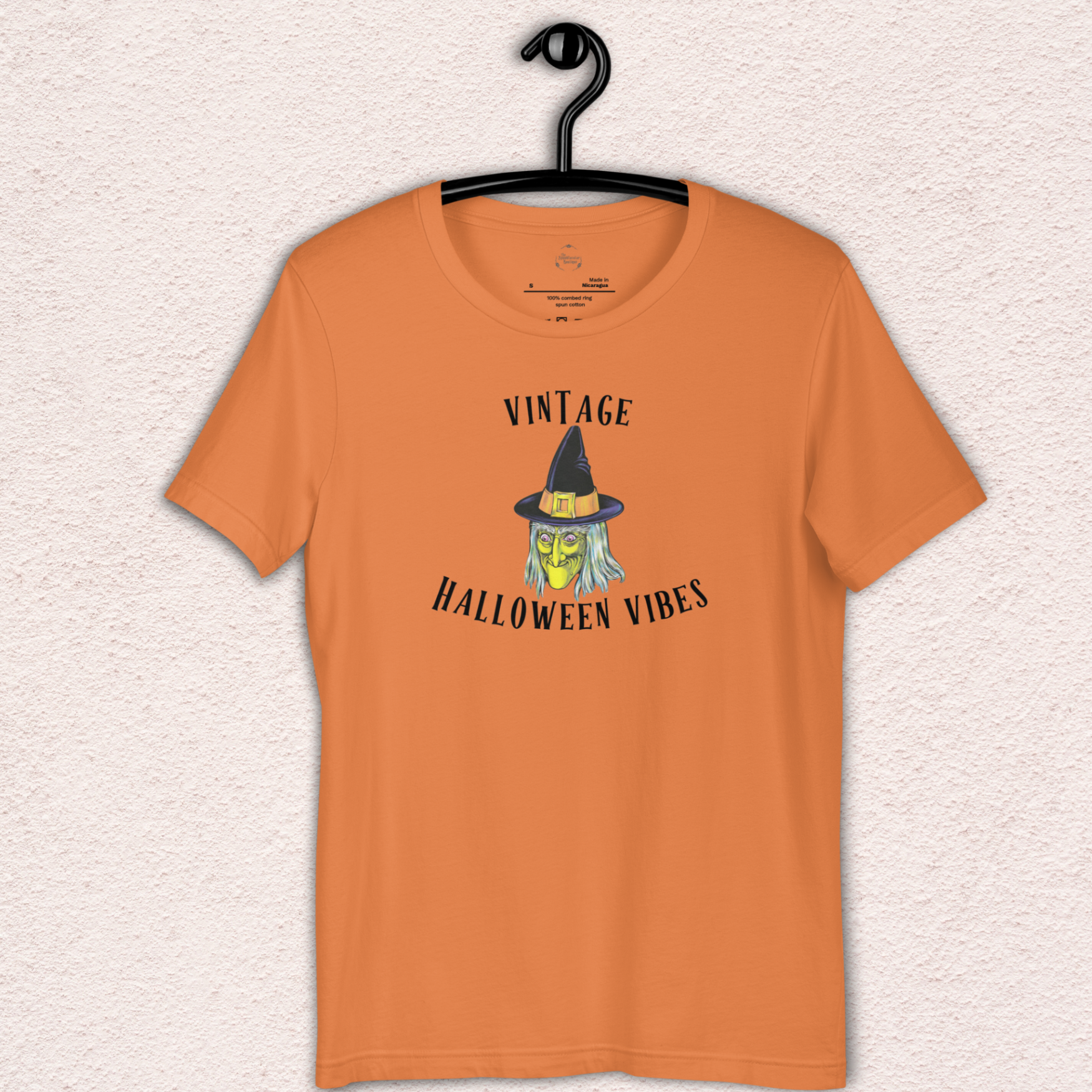 Vintage Halloween Vibes Graphic Shirt | Bella Canvas Unisex Tee