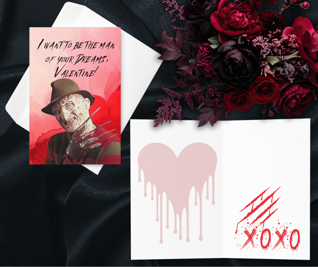 Horror Valentine Card – Dream Lover Valentine Card (Funny Dark Humor)