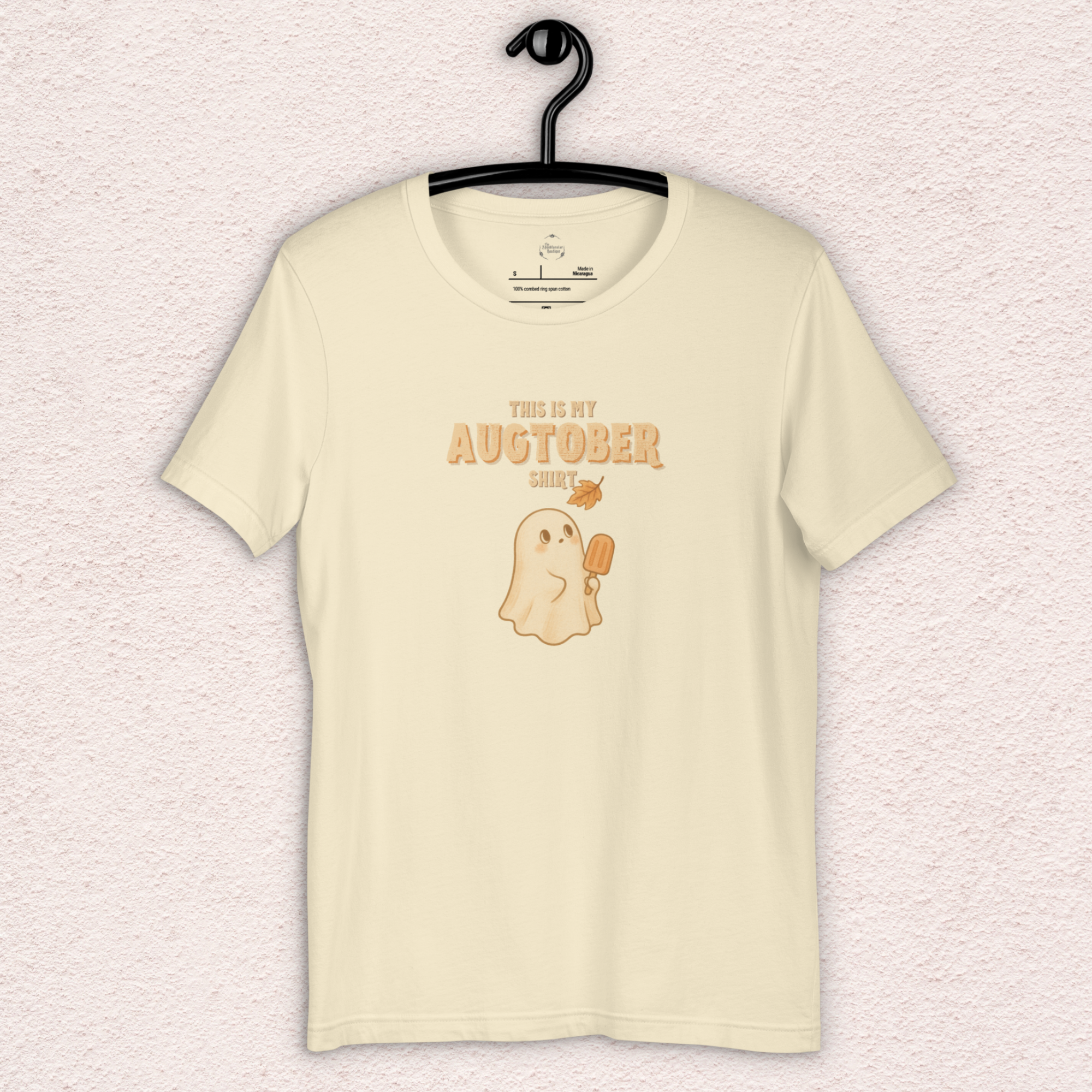 This Is My Augtober Shirt Tee | Unisex Ghost Fall Graphic Shirt