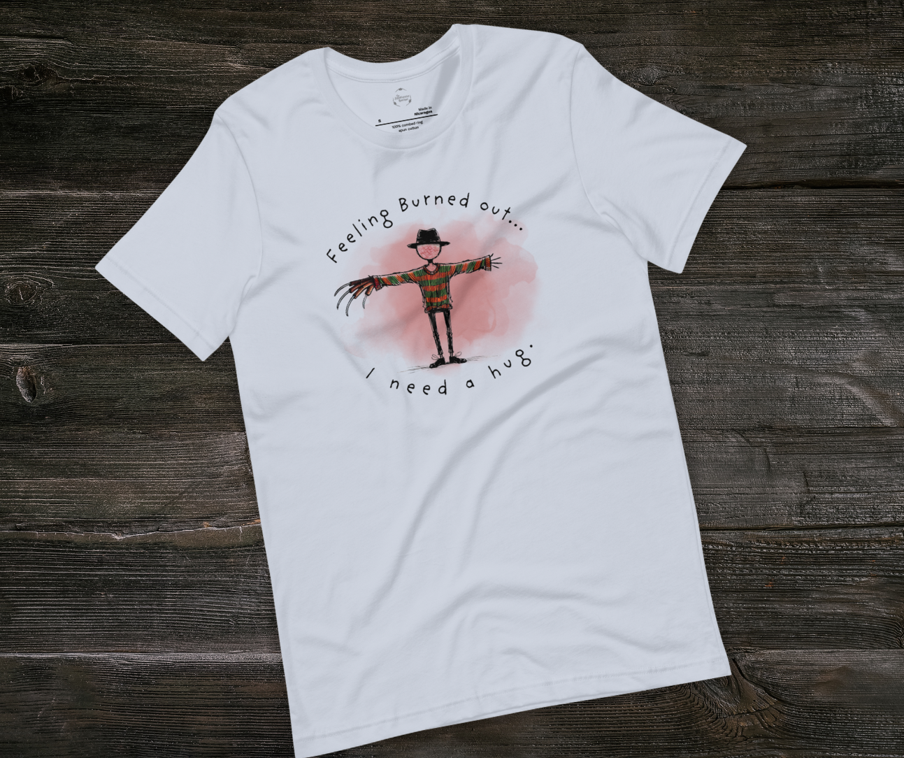 Feeling Burned Out Tee | Unisex Funny Slasher Horror Graphic Shirt