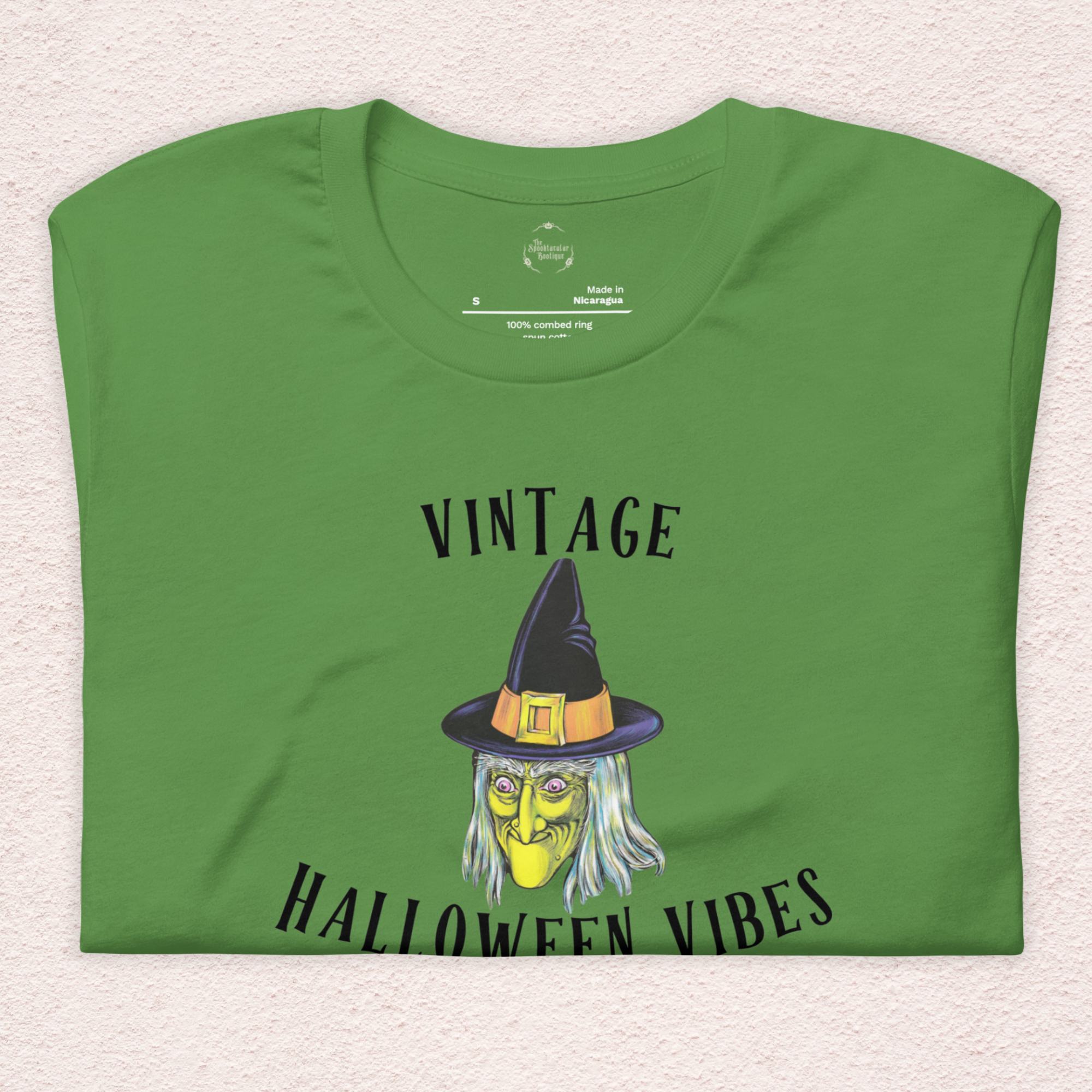 Vintage Halloween Vibes Graphic Shirt | Bella Canvas Unisex Tee