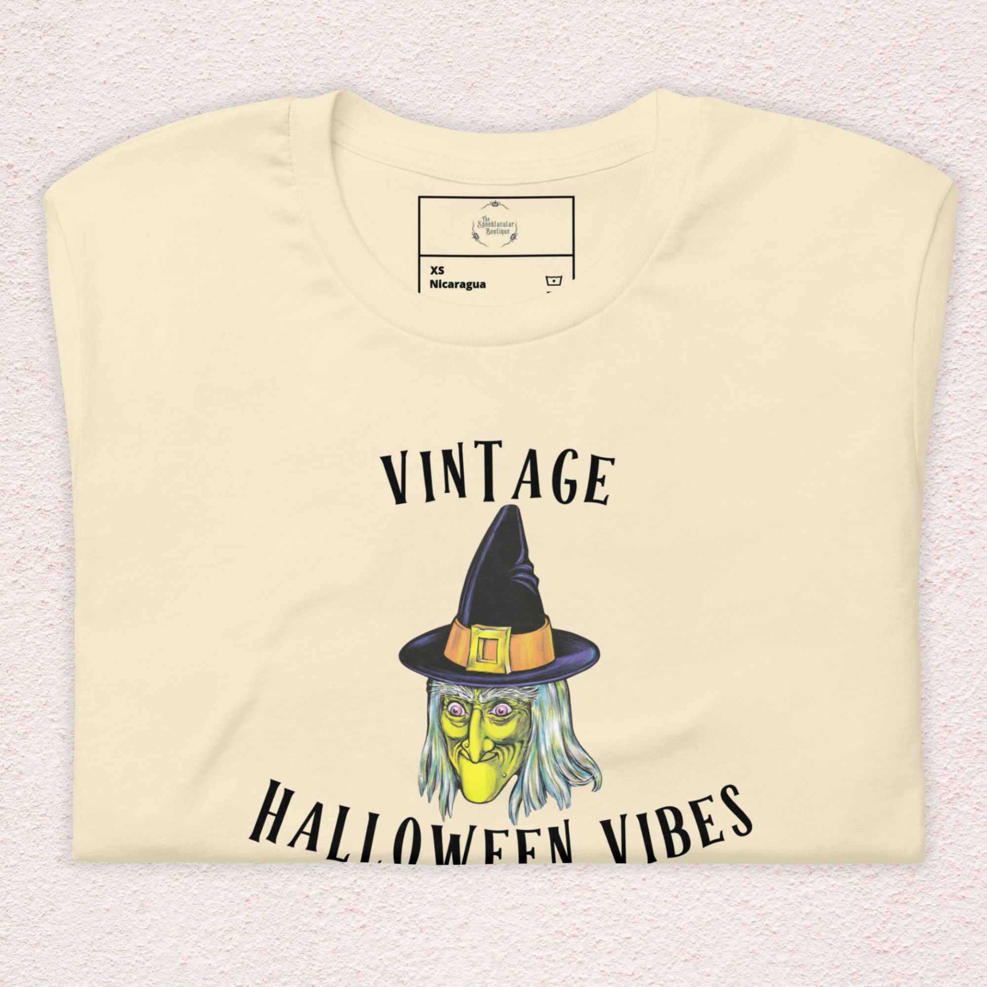 Vintage Halloween Vibes Graphic Shirt | Bella Canvas Unisex Tee