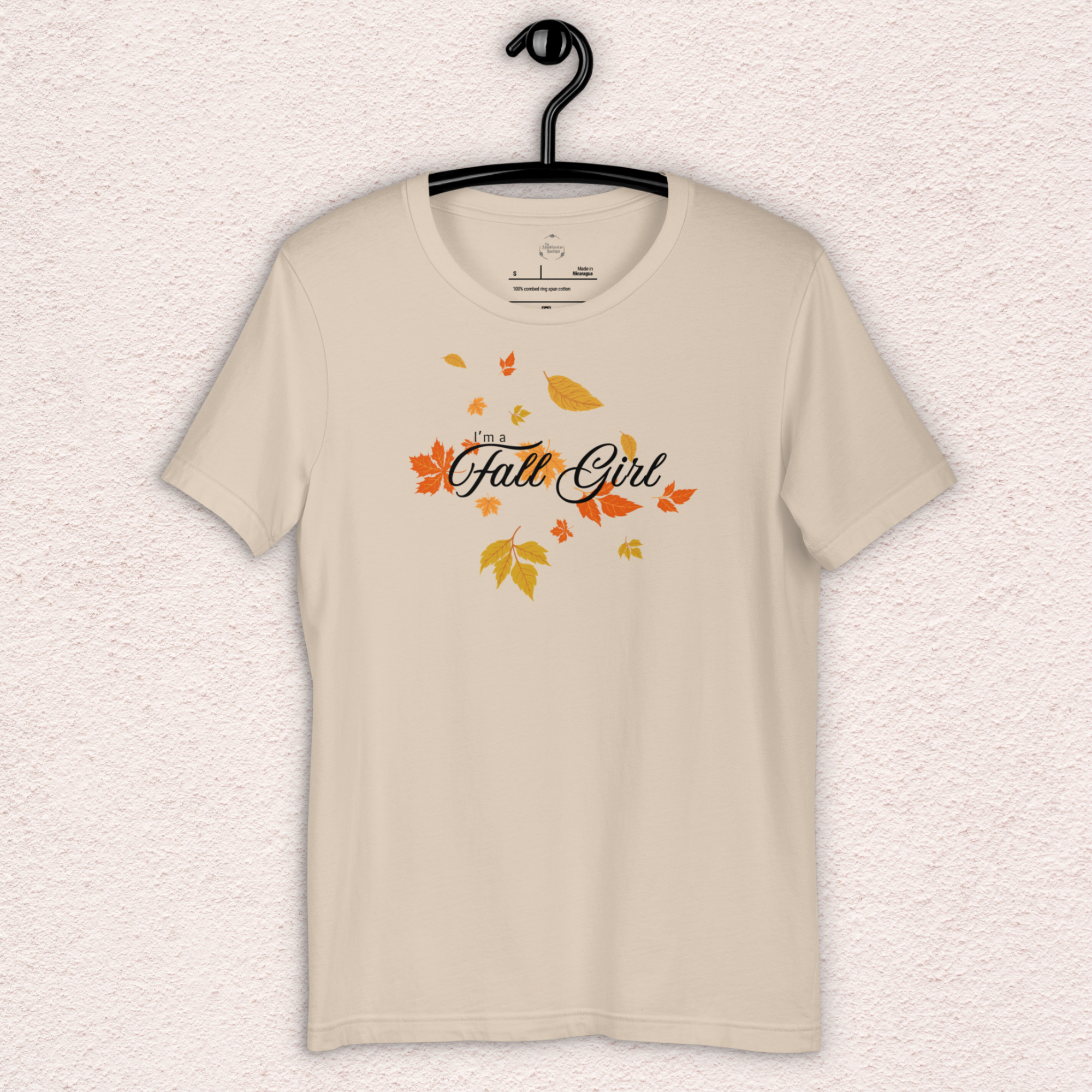 Fall Girl Tee | Unisex Cute Autumn Leaves Graphic Shirt