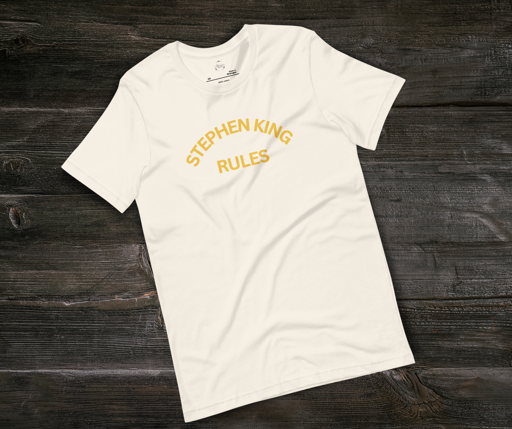 Stephen King Rules Tee | Unisex Horror Book Lover Graphic Shirt