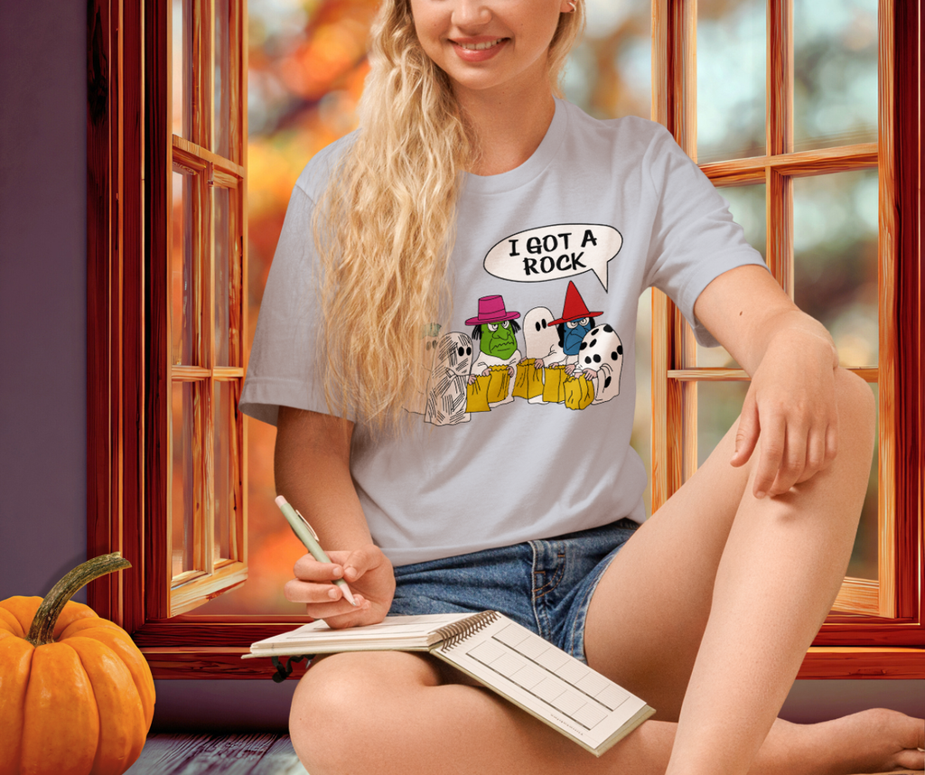 I Got a Rock Tee | Unisex Funny Halloween Trick-or-Treat Shirt