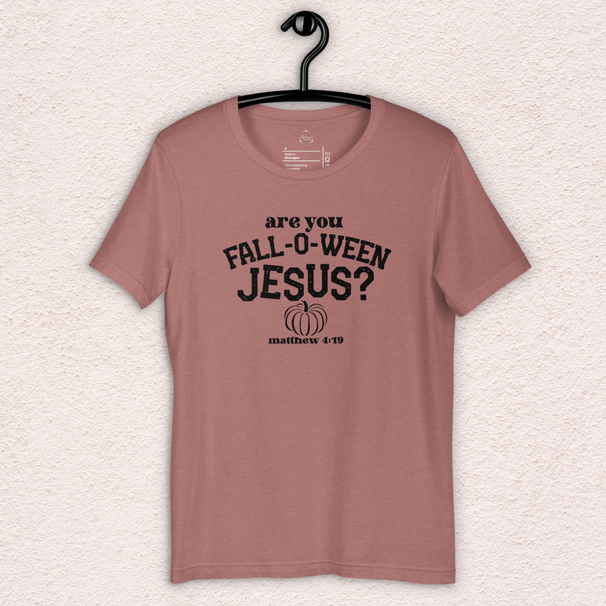 Are You Fall-o-ween Jesus? Tee | Unisex Funny Fall Faith Graphic Shirt