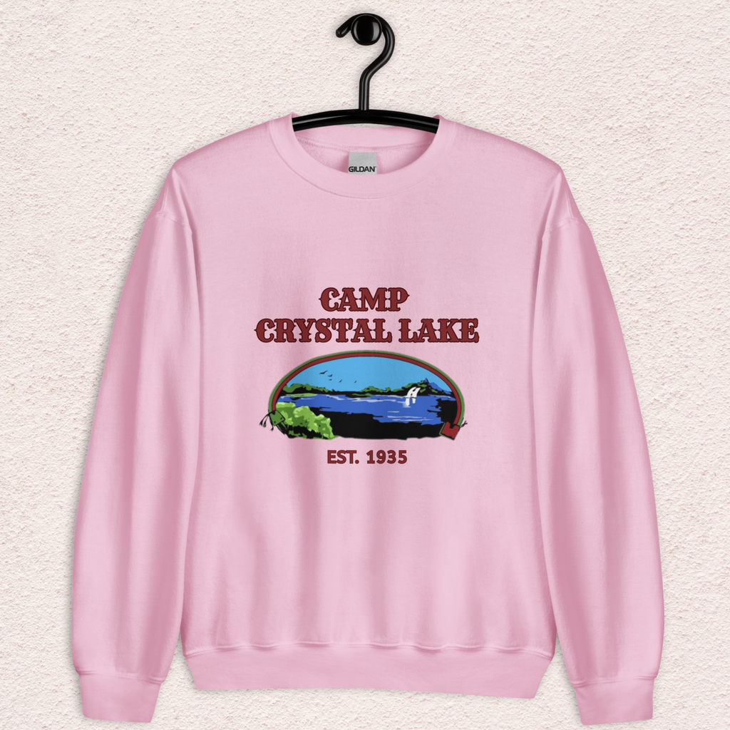 Vintage Camp Slasher Sweatshirt | Gildan Unisex Crewneck