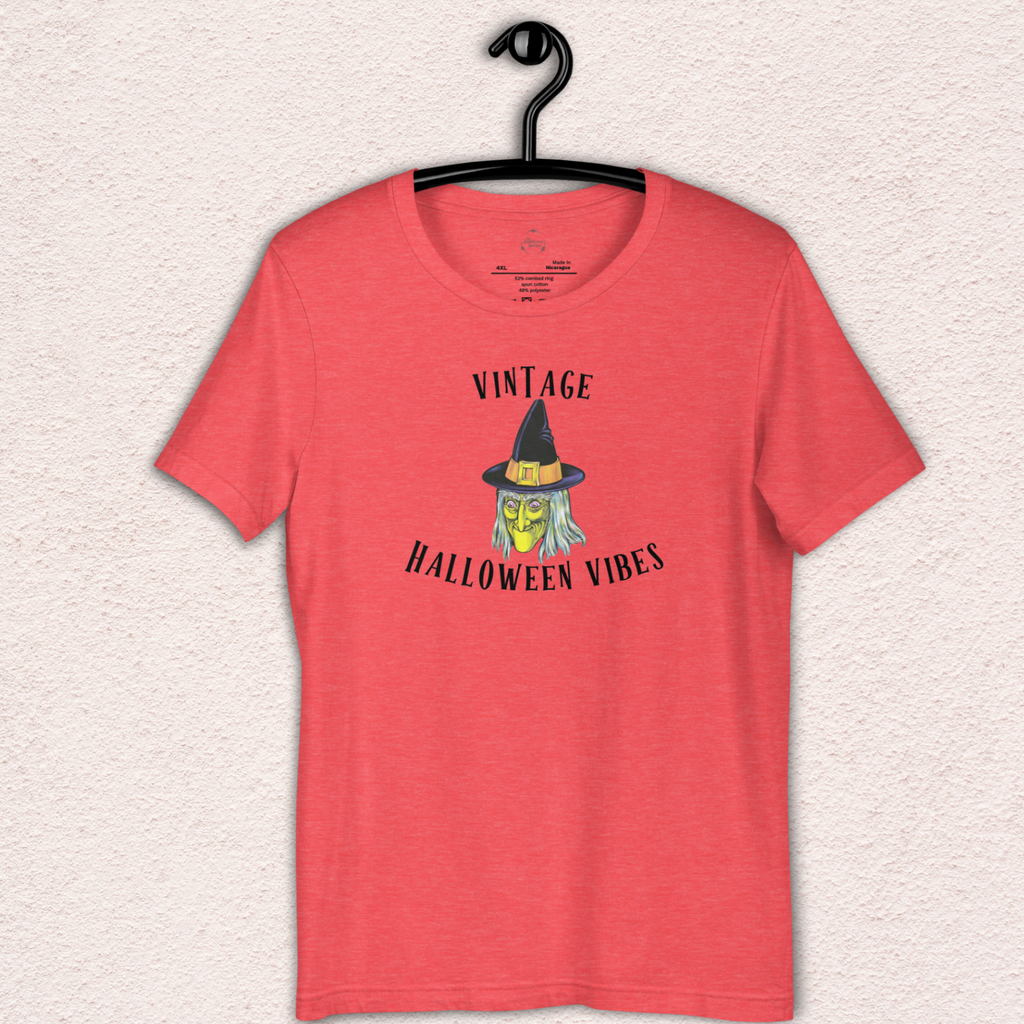 Vintage Halloween Vibes Graphic Shirt | Bella Canvas Unisex Tee