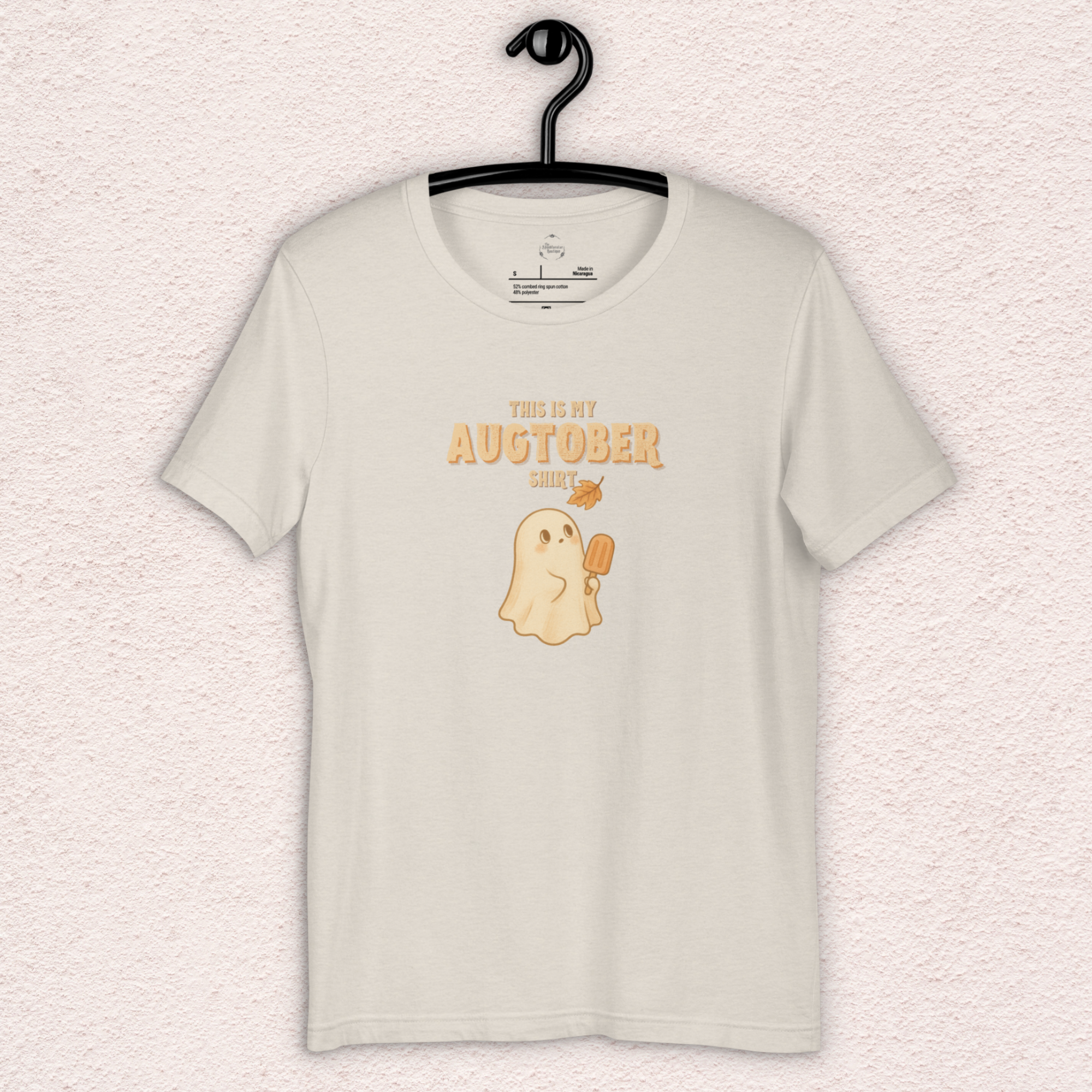 This Is My Augtober Shirt Tee | Unisex Ghost Fall Graphic Shirt