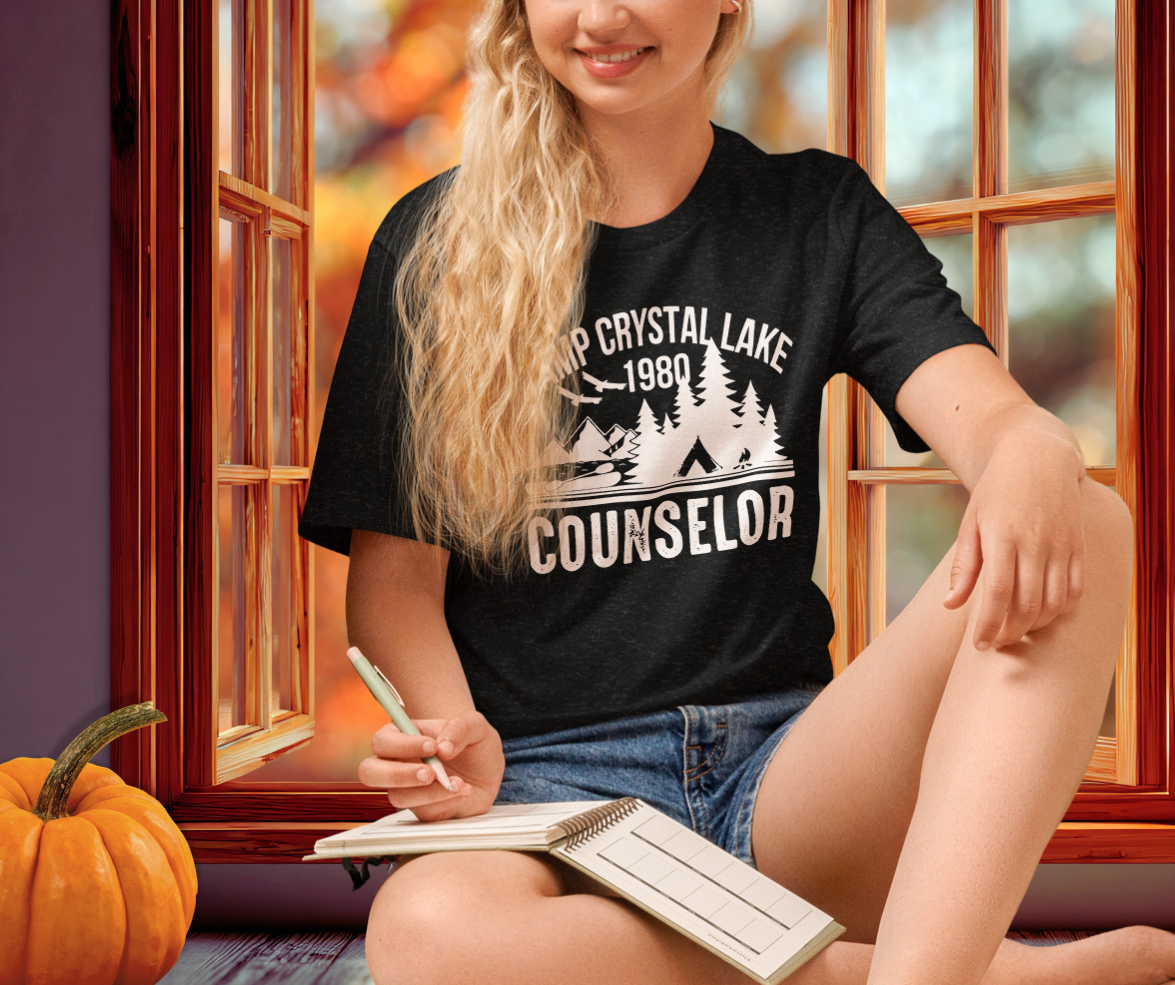 Camp Crystal Lake Tee | Unisex Vintage Summer Camp Horror Shirt