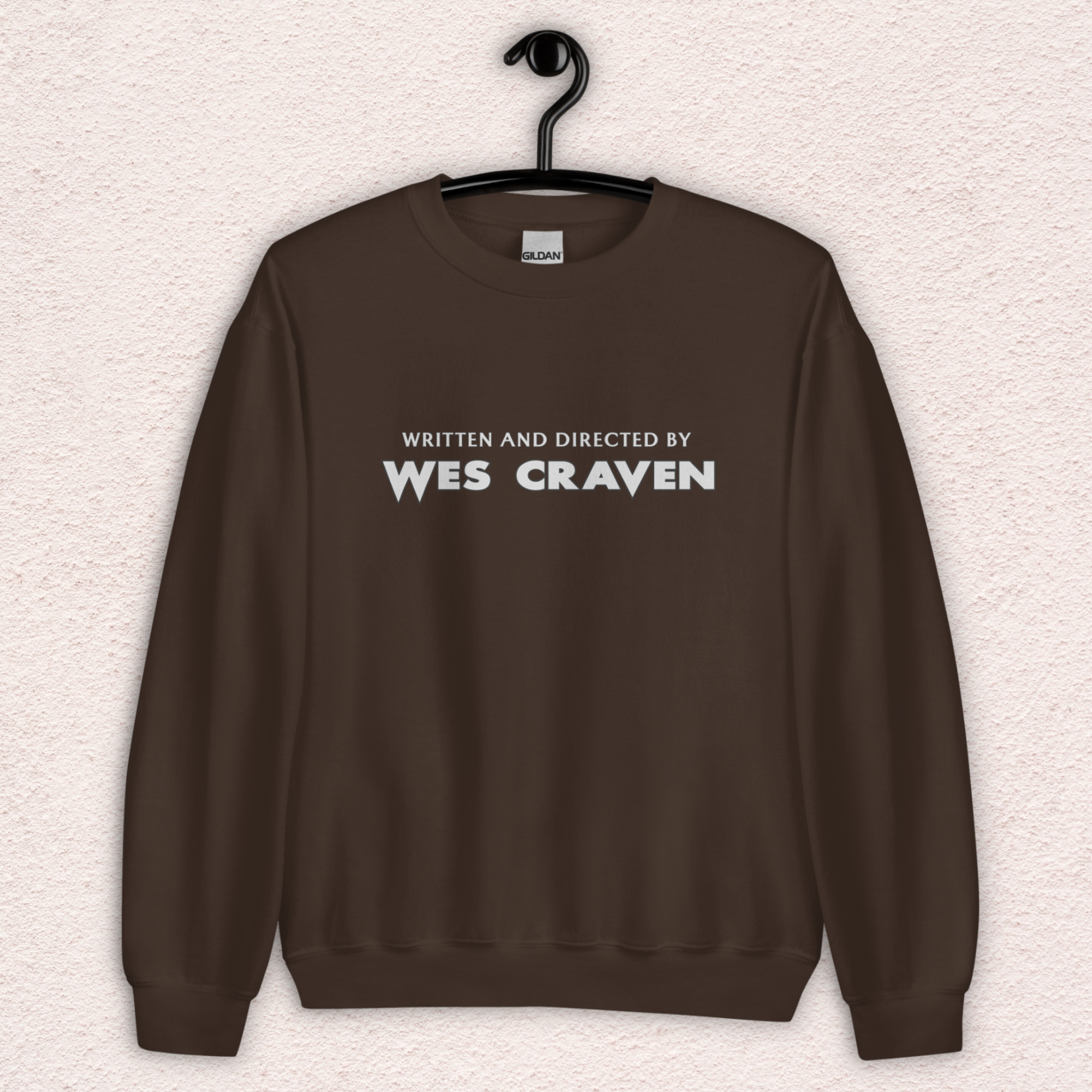 Written & Directed by Wes Craven Sweatshirt | Unisex Horror Film Lover Crewneck