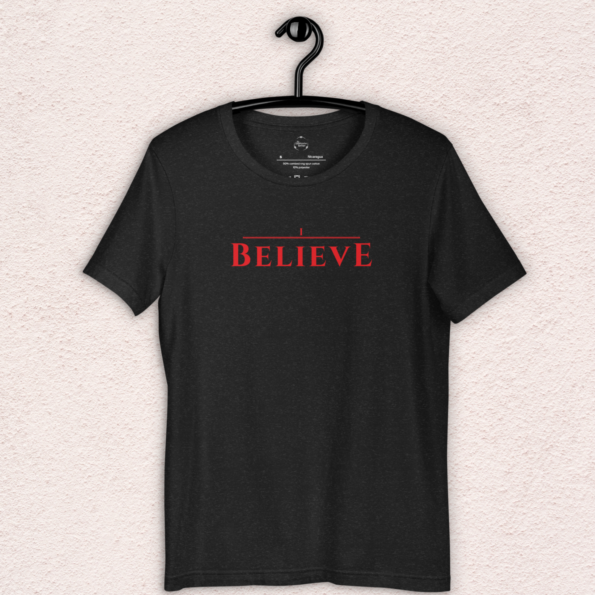 “I Believe” Upside Down Girl Survival Tee | Retro 80s Sci-Fi Inspired Graphic T-Shirt