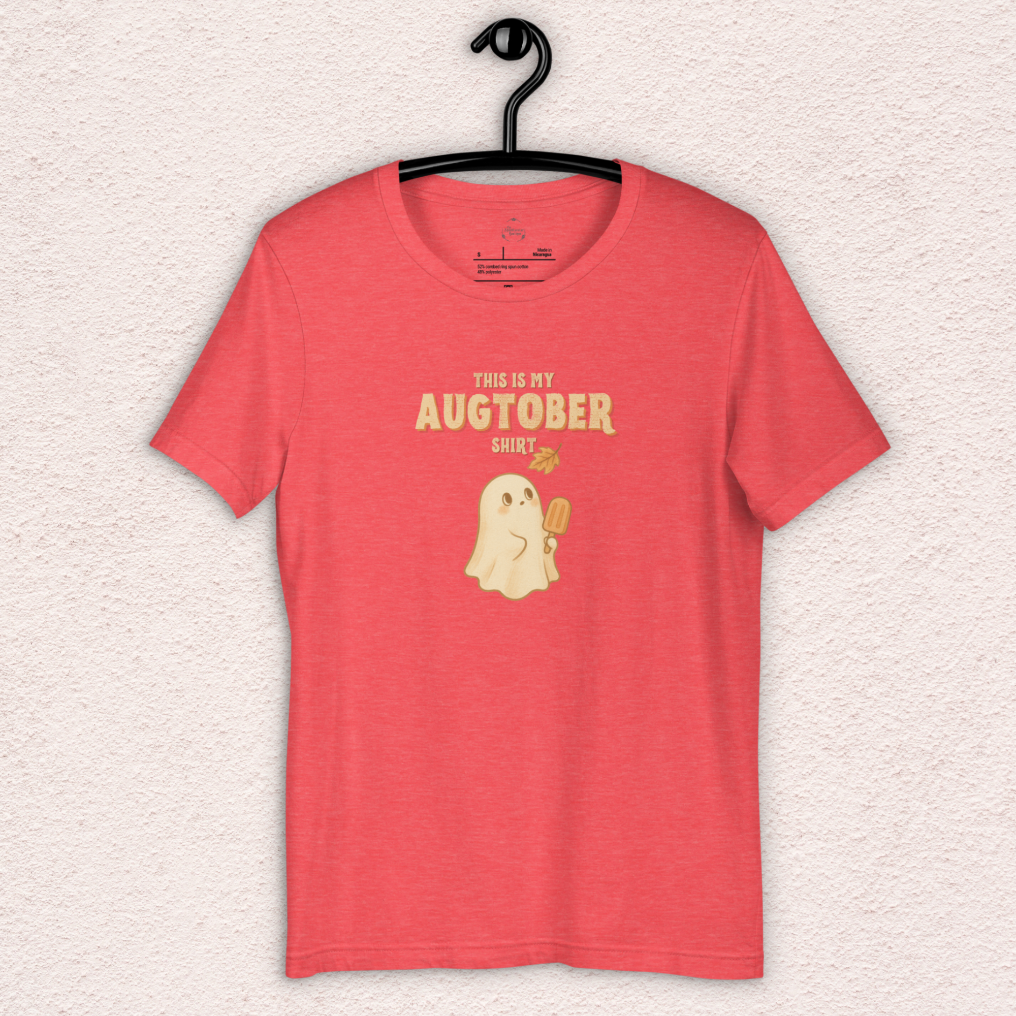 This Is My Augtober Shirt Tee | Unisex Ghost Fall Graphic Shirt