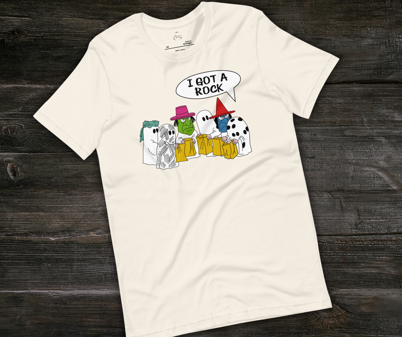 I Got a Rock Tee | Unisex Funny Halloween Trick-or-Treat Shirt