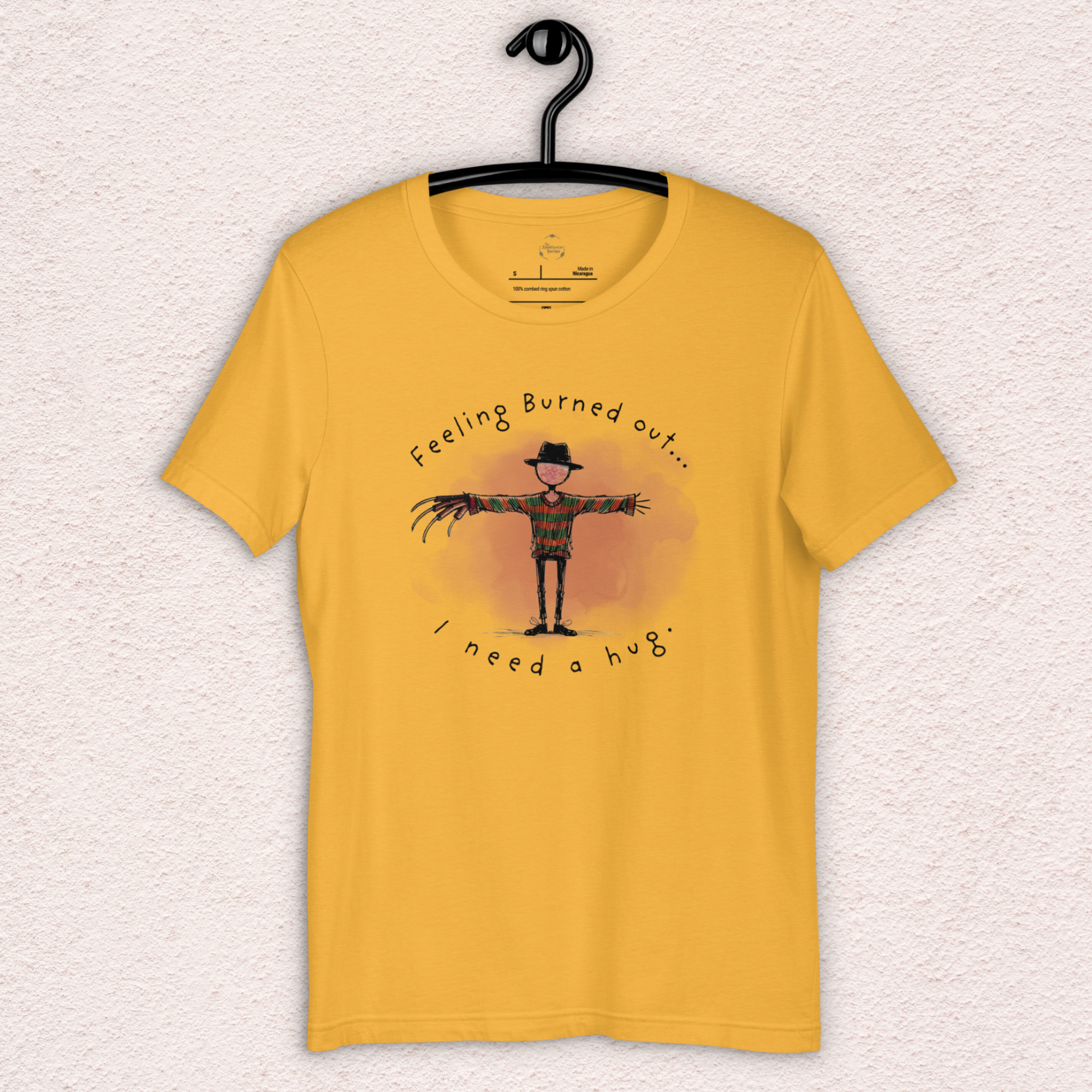 Feeling Burned Out Tee | Unisex Funny Slasher Horror Graphic Shirt