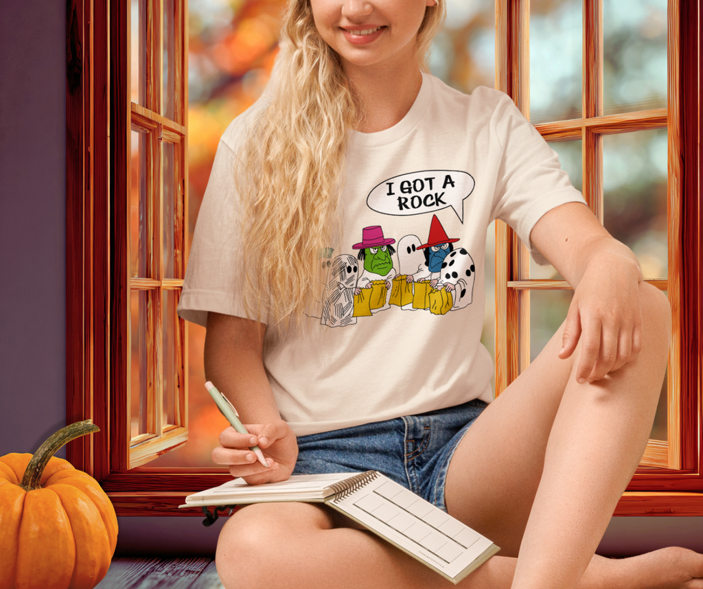 I Got a Rock Tee | Unisex Funny Halloween Trick-or-Treat Shirt