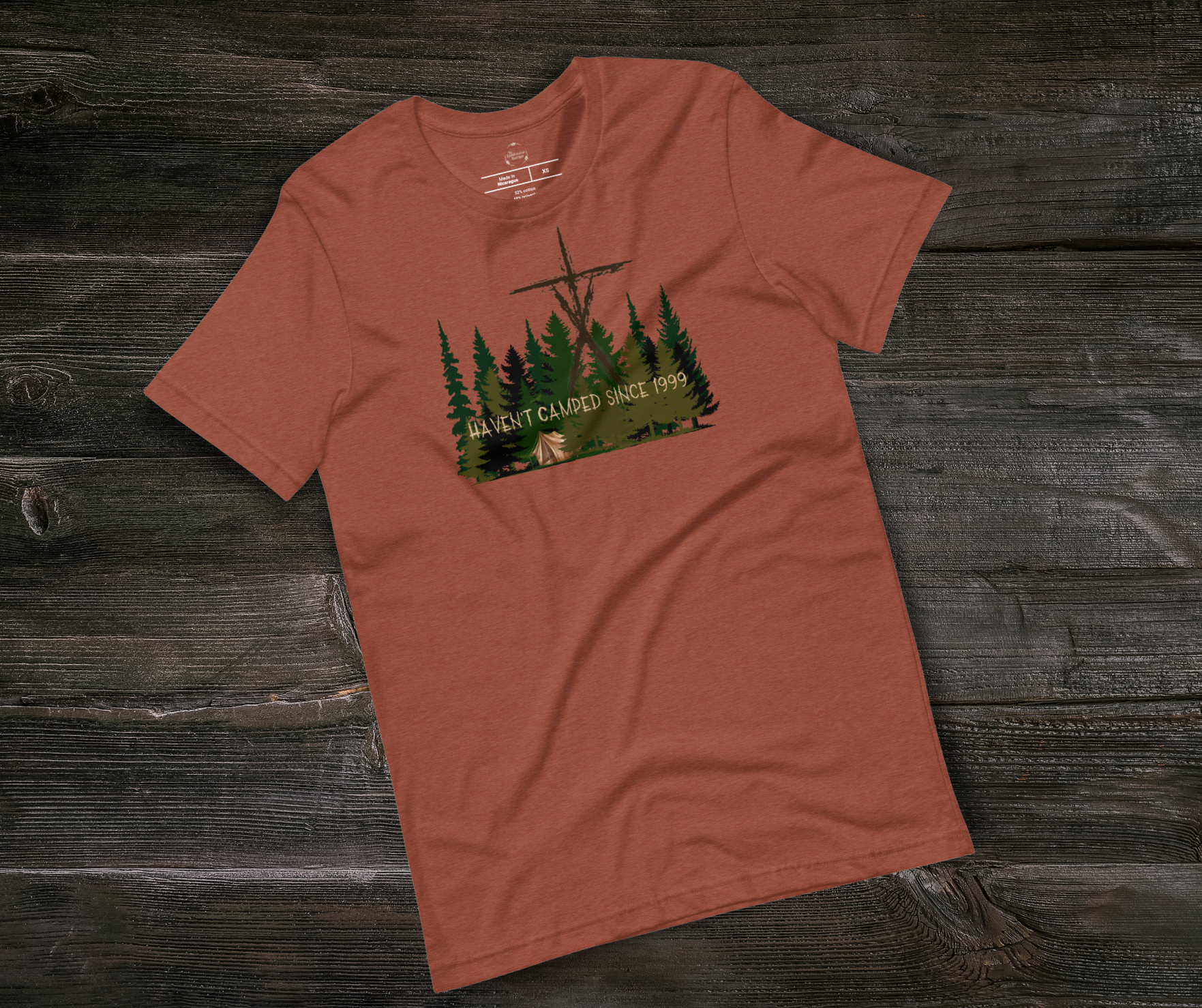 Haven’t Camped Since 1999 Tee | Unisex Funny Horror Camp Graphic Shirt