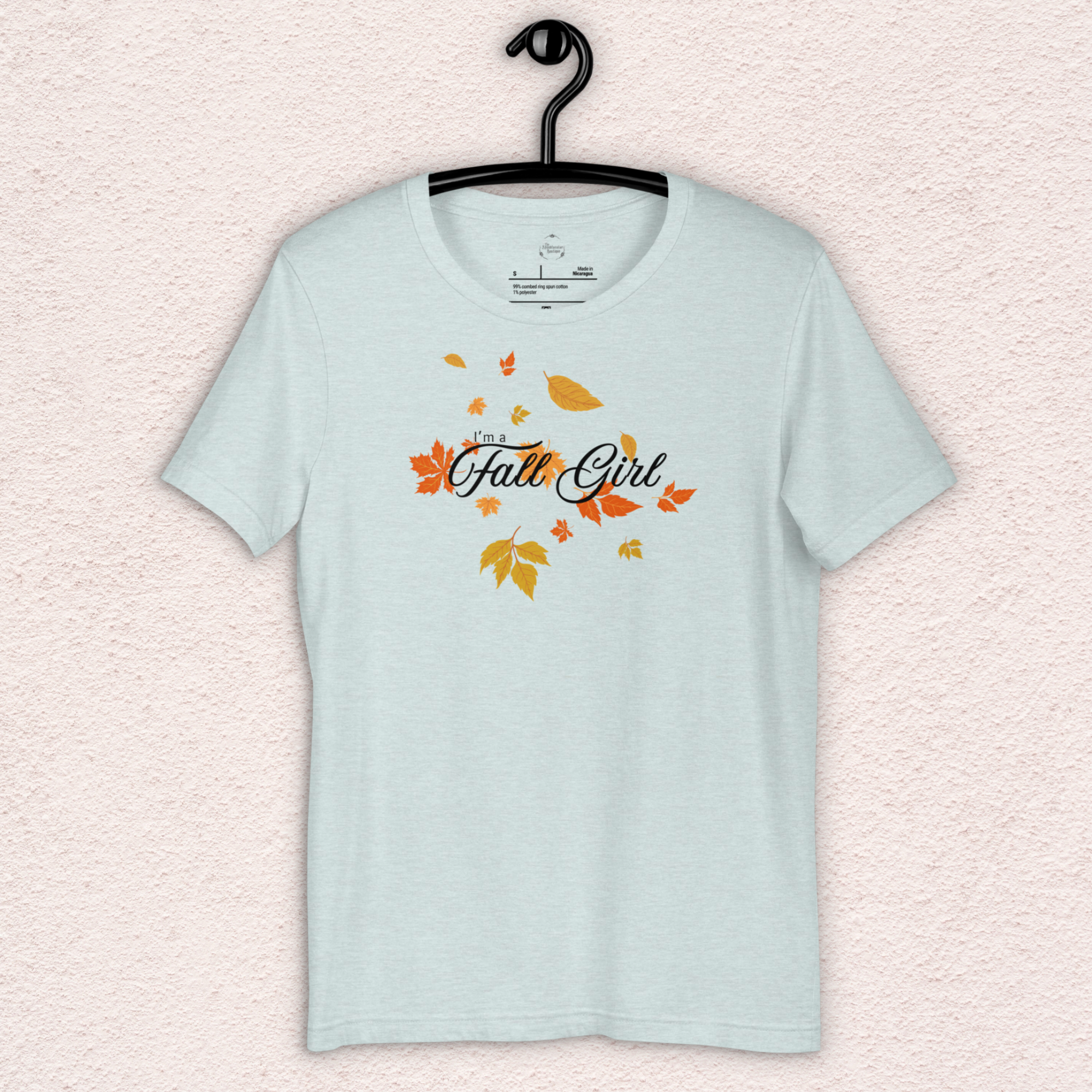 Fall Girl Tee | Unisex Cute Autumn Leaves Graphic Shirt