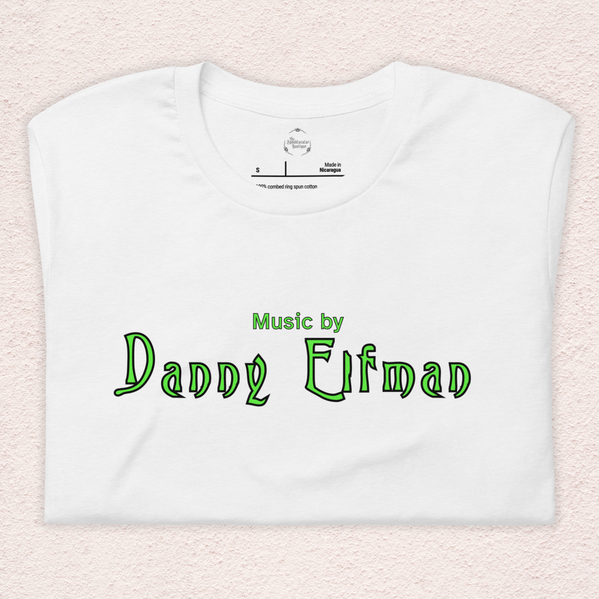Music by Danny Elfman Tee | Unisex Gothic Film Score Graphic Shirt
