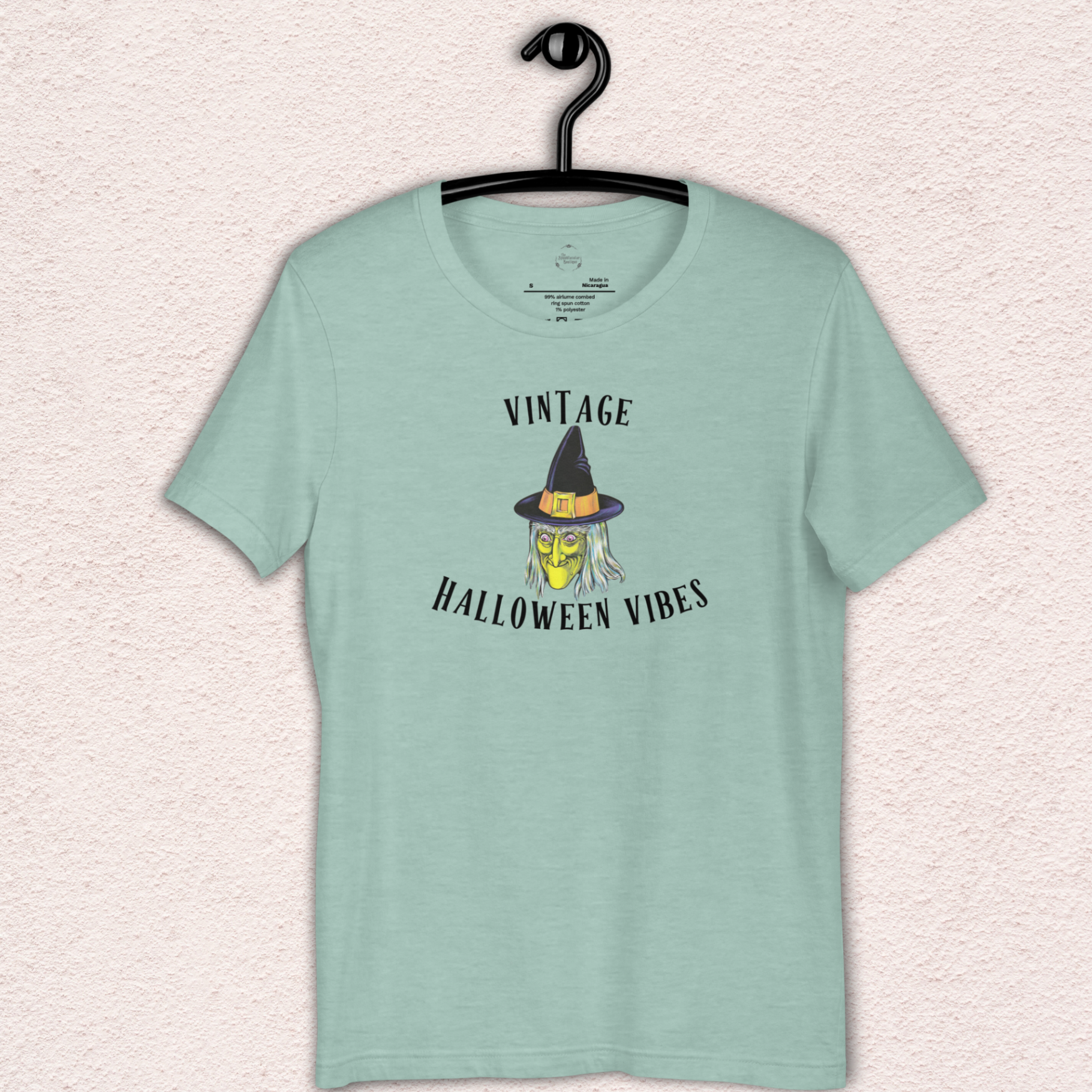 Vintage Halloween Vibes Graphic Shirt | Bella Canvas Unisex Tee