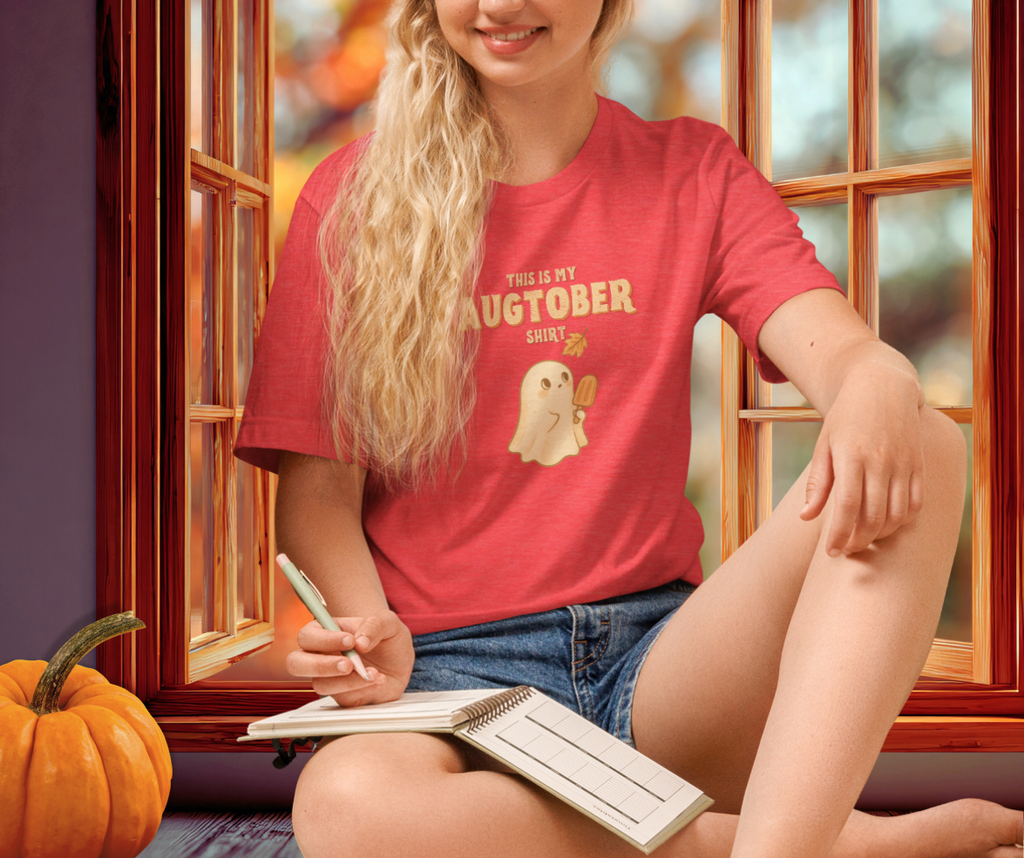 This Is My Augtober Shirt Tee | Unisex Ghost Fall Graphic Shirt
