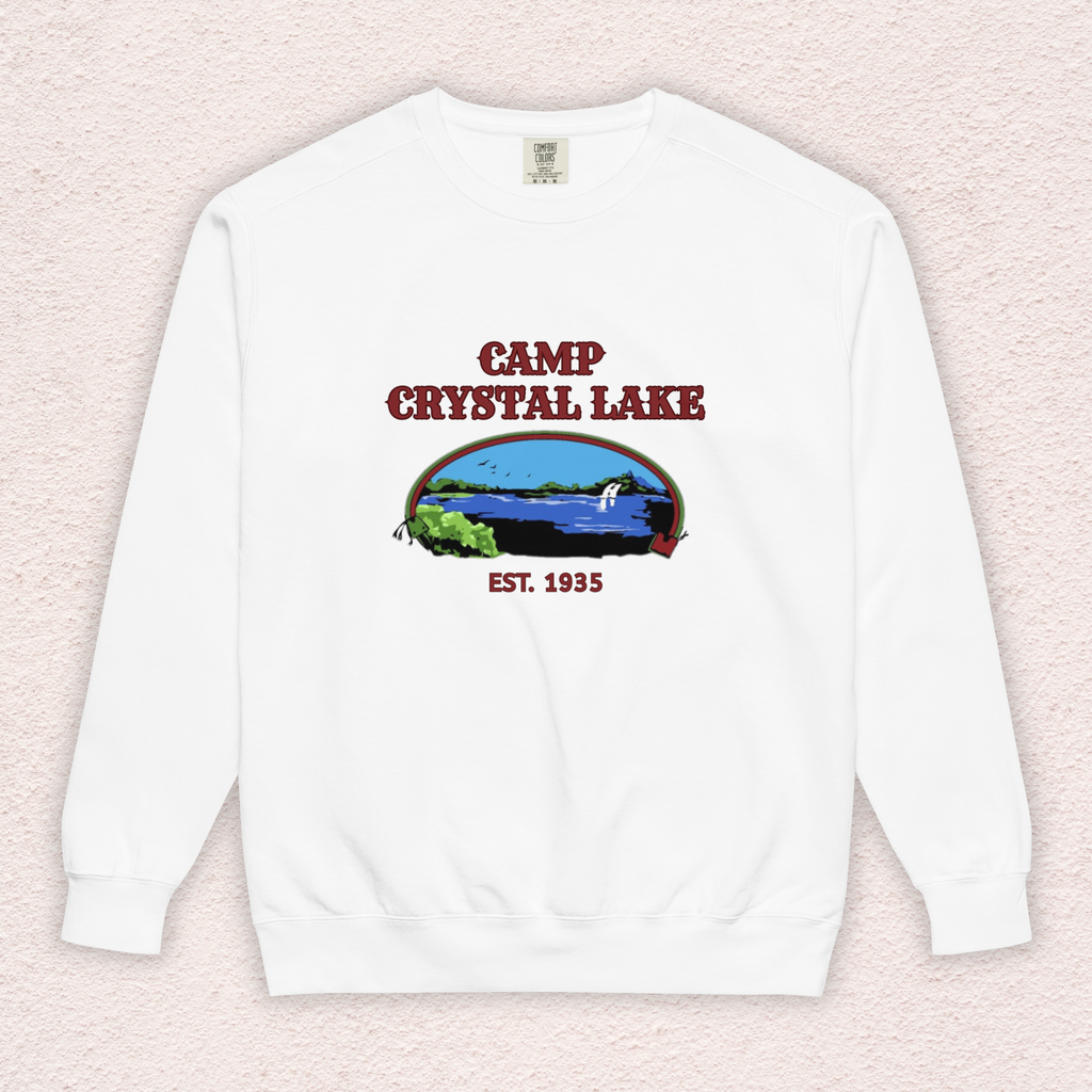 Vintage Camp Slasher Sweatshirt | Comfort Colors® Garment-Dyed Crewneck