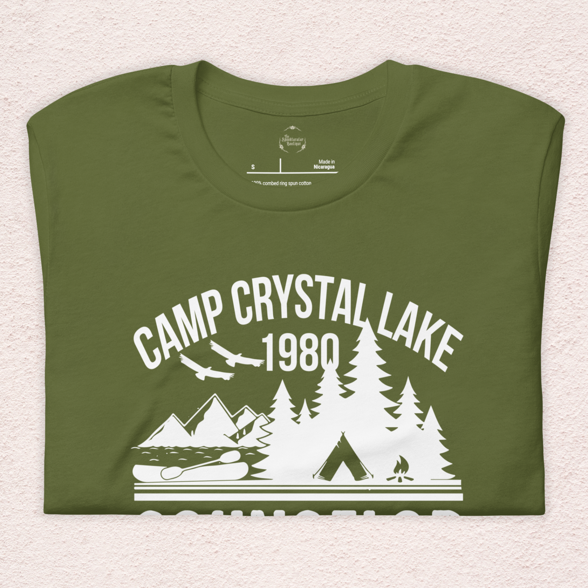 Camp Crystal Lake Tee | Unisex Vintage Summer Camp Horror Shirt