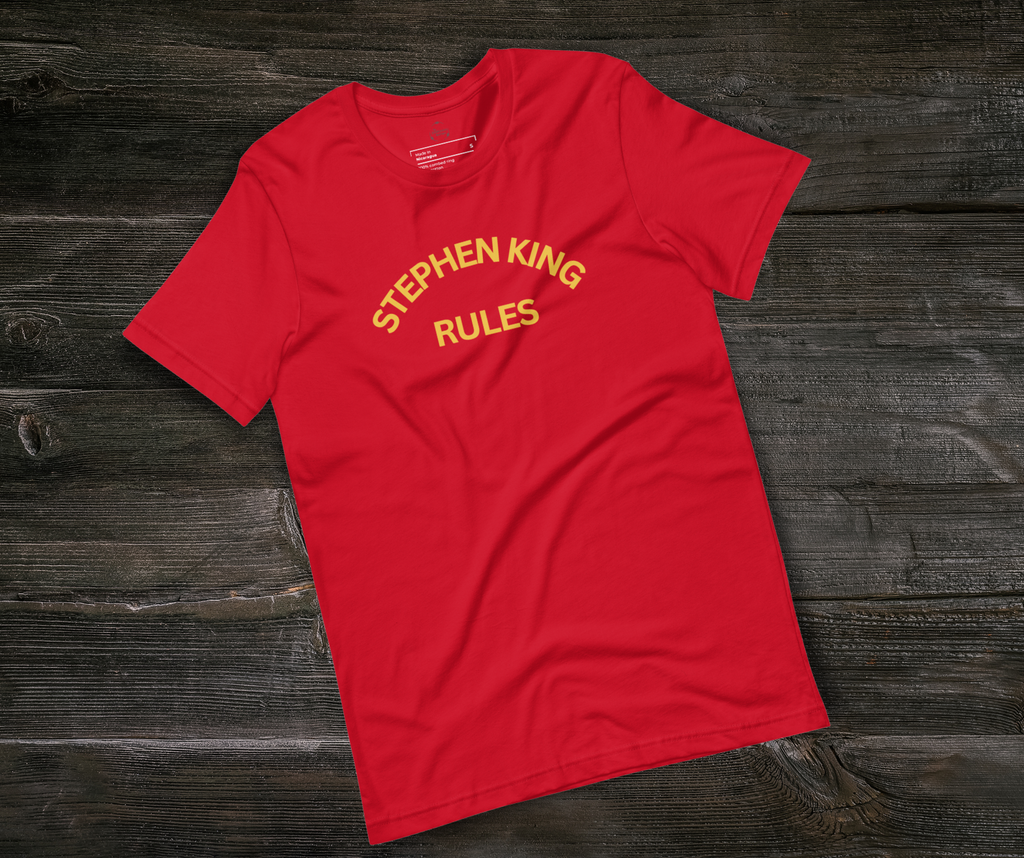 Stephen King Rules Tee | Unisex Horror Book Lover Graphic Shirt