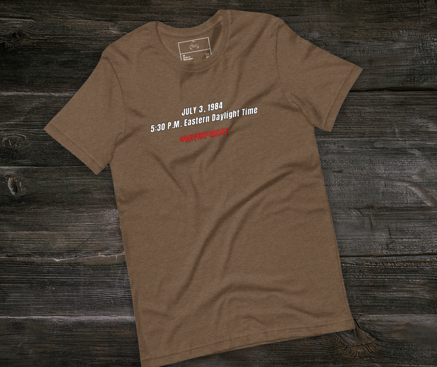 July 3, 1984 Tee | Unisex Horror Cult Classic Graphic Shirt