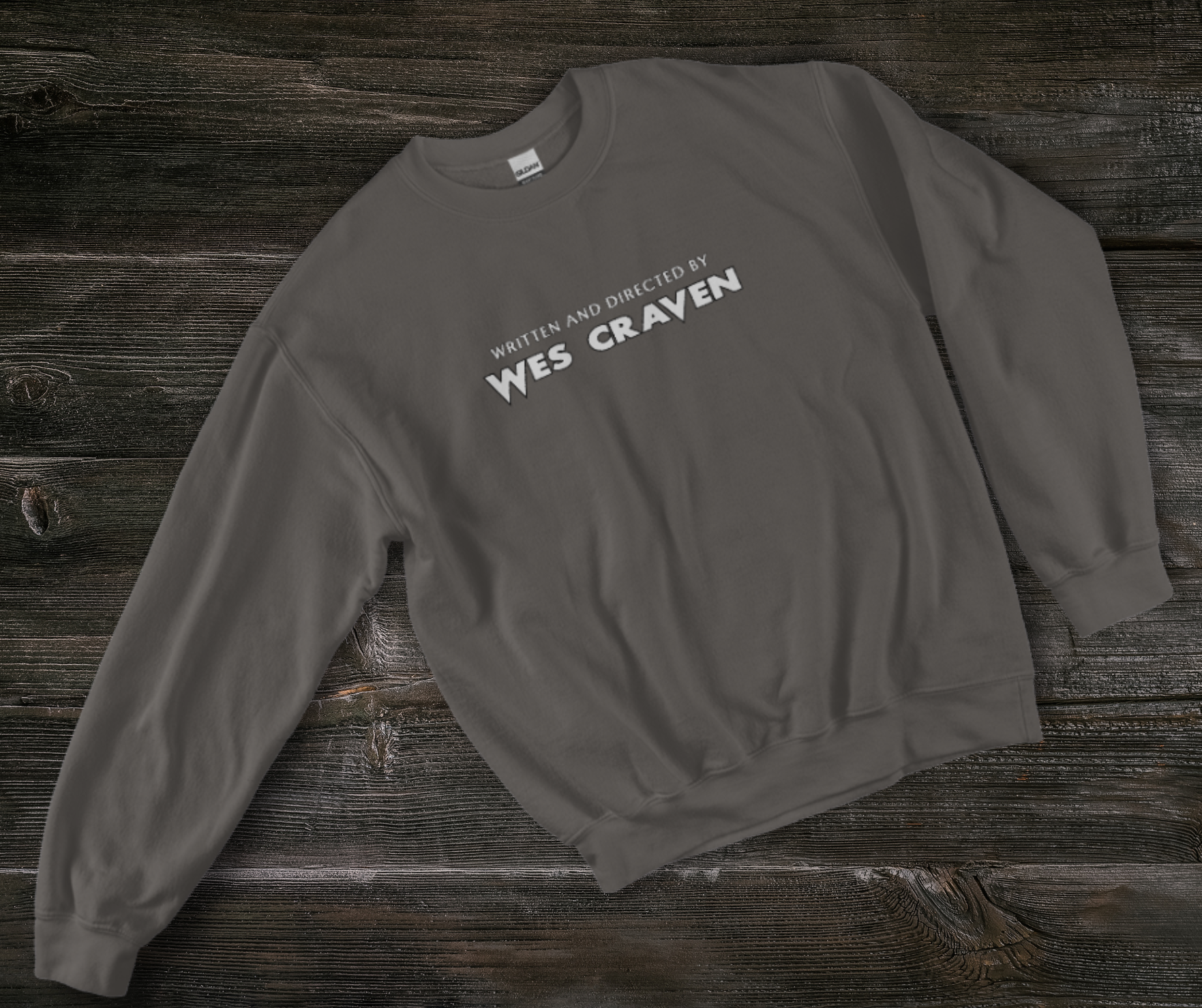 Written & Directed by Wes Craven Sweatshirt | Unisex Horror Film Lover Crewneck