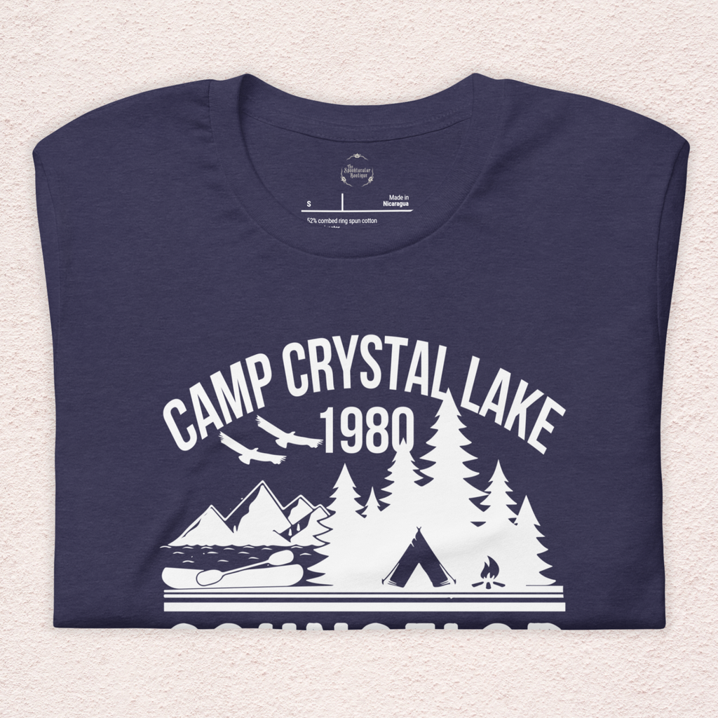 Camp Crystal Lake Tee | Unisex Vintage Summer Camp Horror Shirt