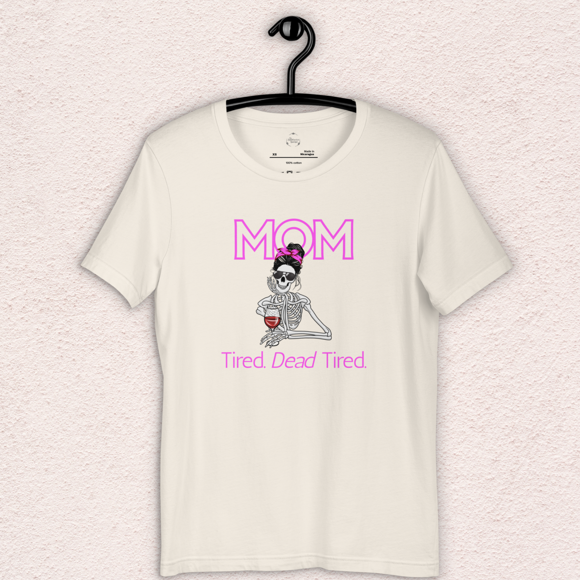 Mom. Tired. Dead Tired Tee | Bella Canvas Unisex Graphic Shirt