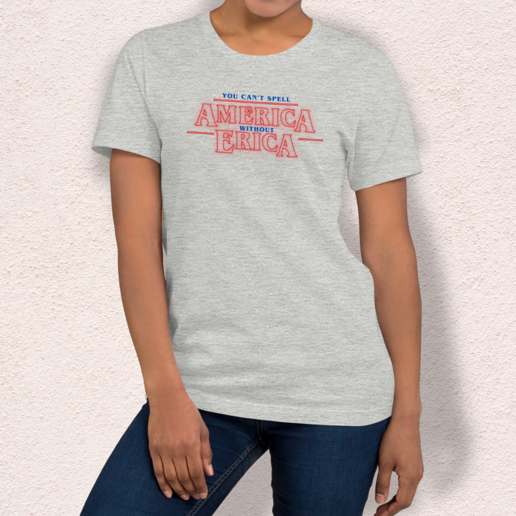 America Erica Graphic t-shirt | Fear the 4th Horror Shirt