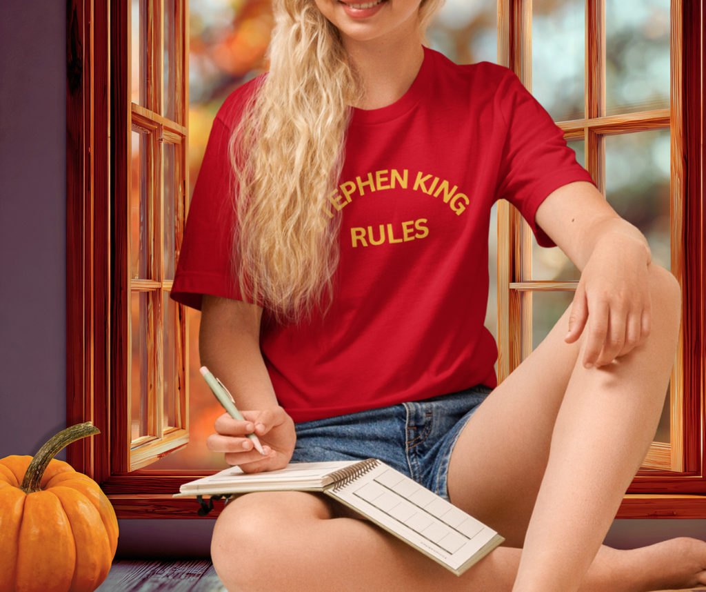 Stephen King Rules Tee | Unisex Horror Book Lover Graphic Shirt