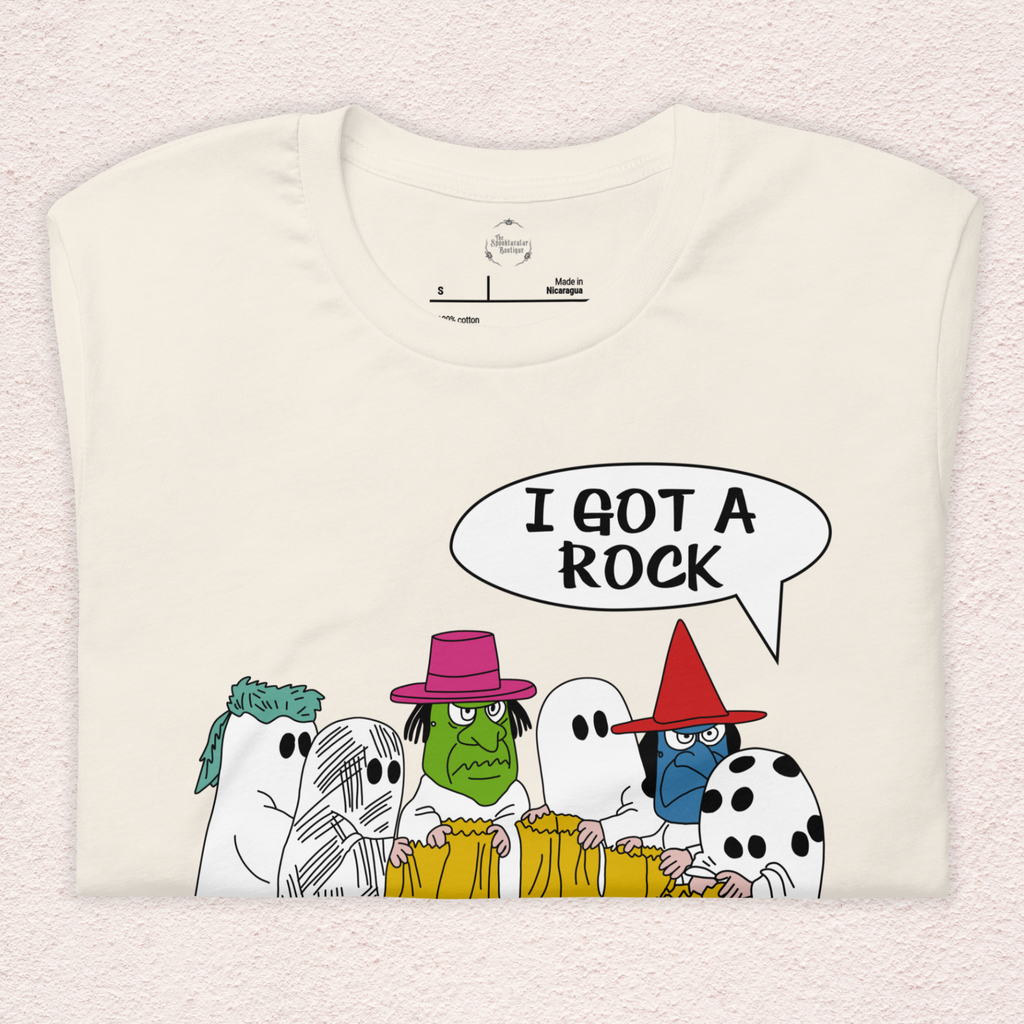 I Got a Rock Tee | Unisex Funny Halloween Trick-or-Treat Shirt