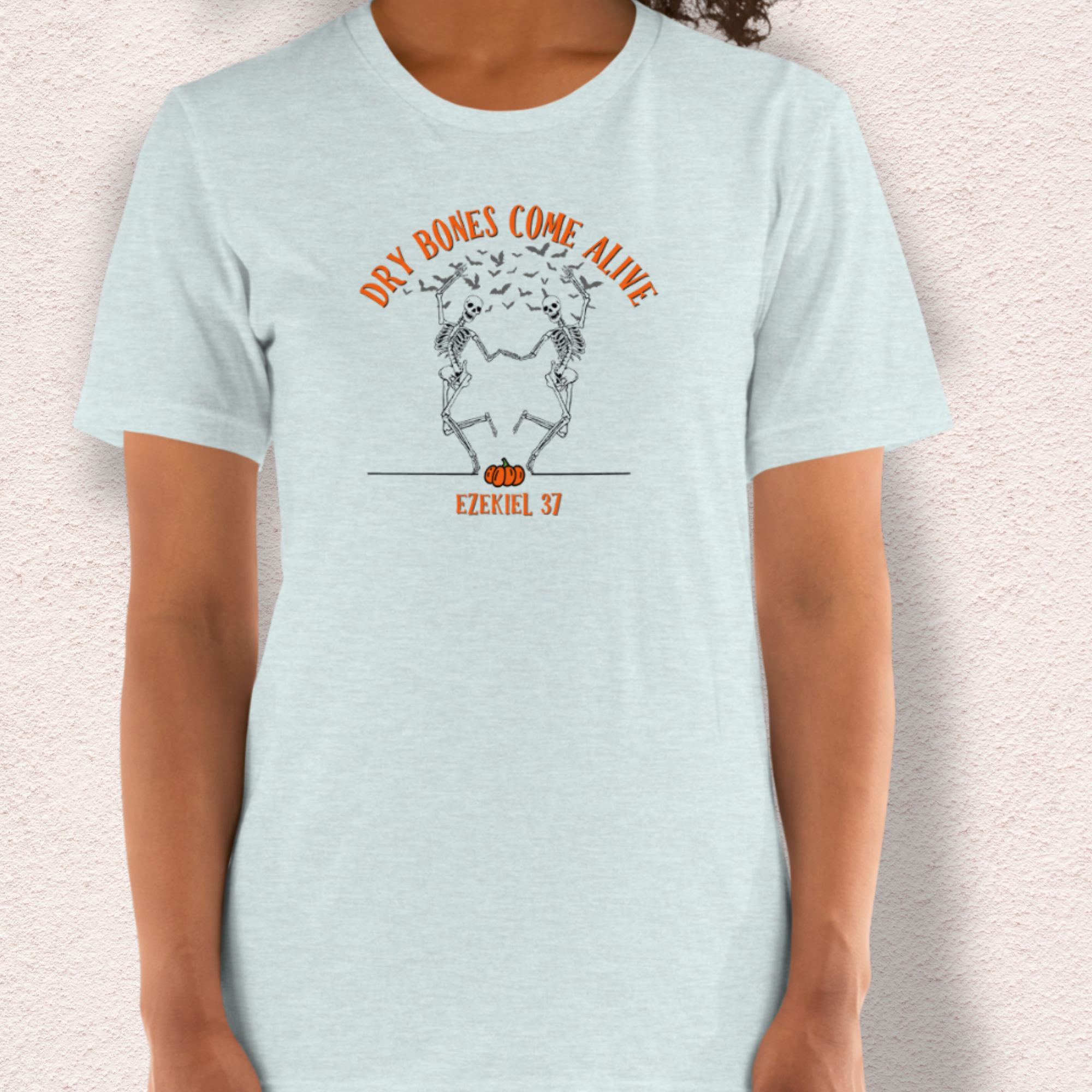 Dry Bones Come Alive Tee | Unisex Dancing Skeletons Graphic Shirt
