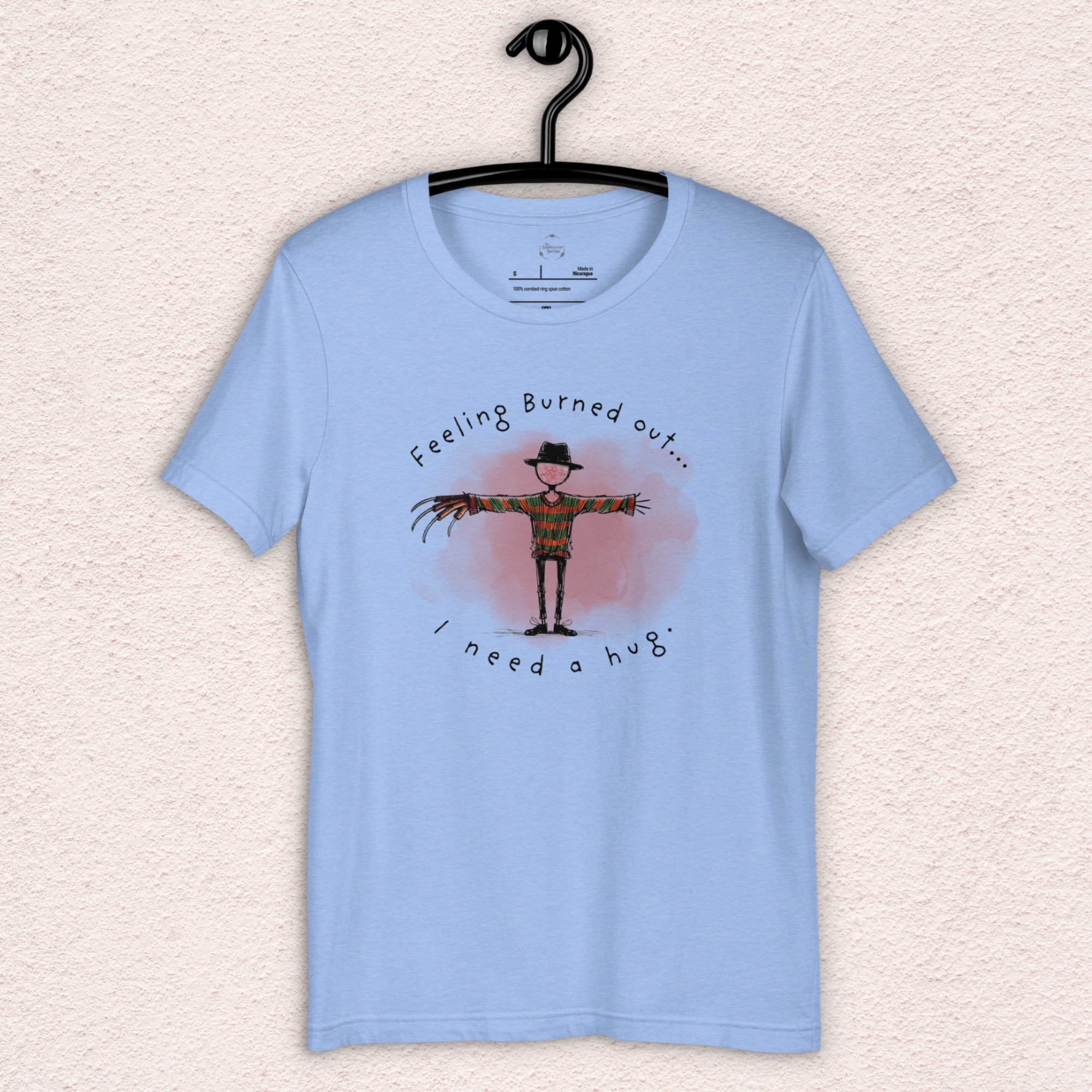 Feeling Burned Out Tee | Unisex Funny Slasher Horror Graphic Shirt