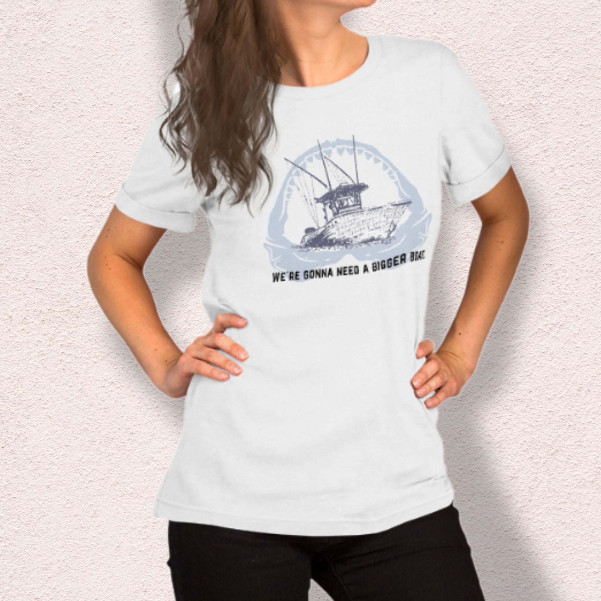 We Need a Bigger Boat Tee | Unisex Coastal Horror Quote Shirt