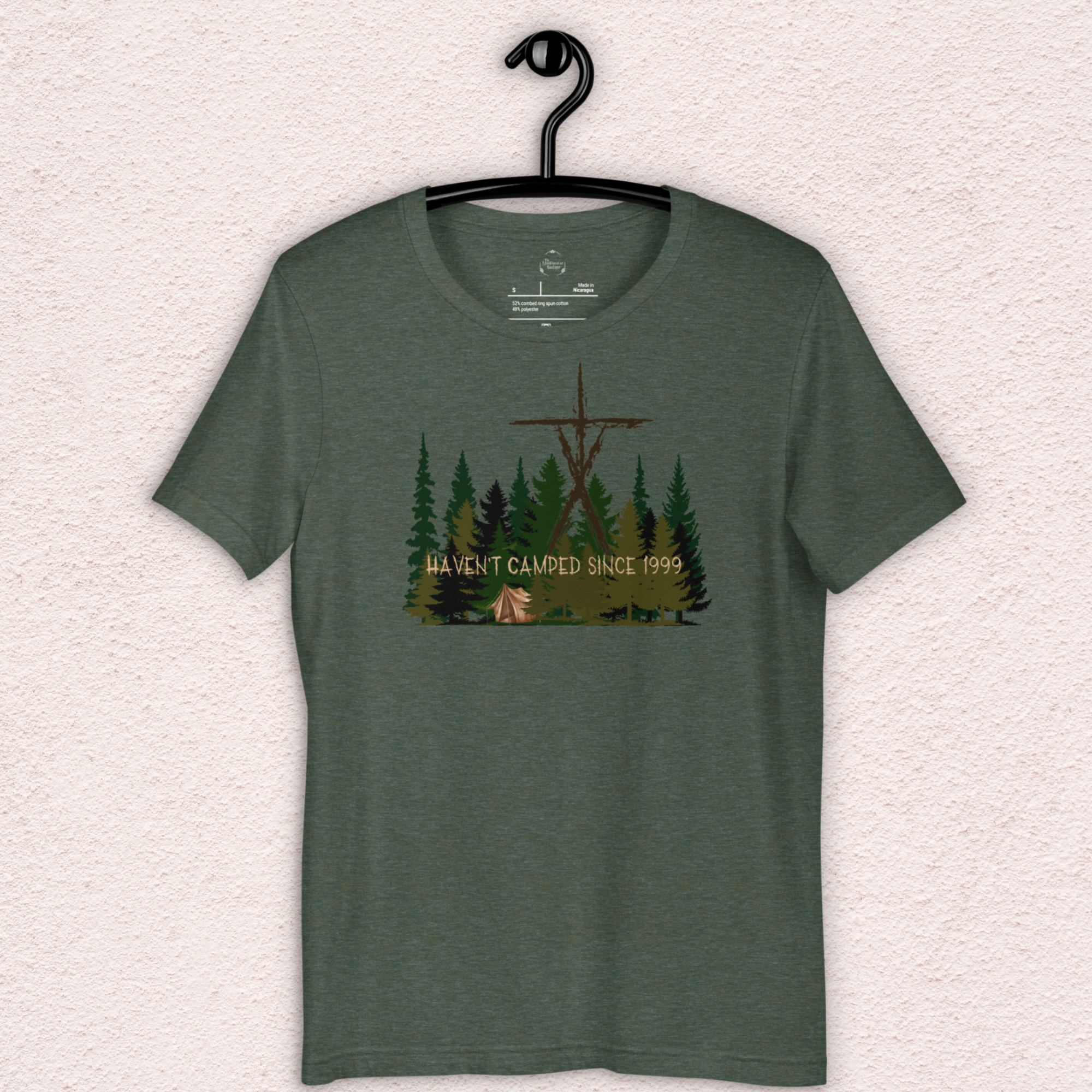 Haven’t Camped Since 1999 Tee | Unisex Funny Horror Camp Graphic Shirt