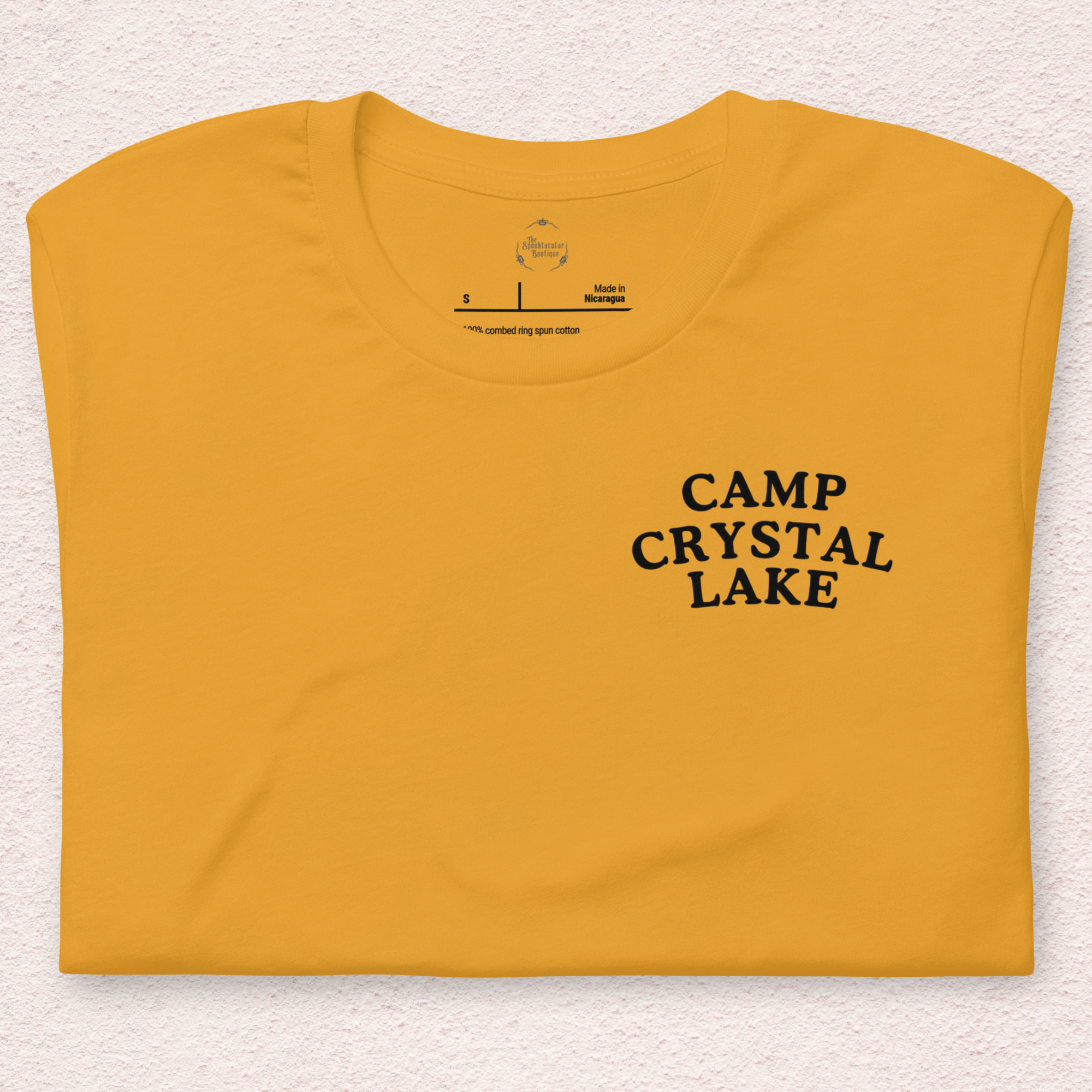 Camp Crystal Lake Counselor Tee | Unisex Horror Camp Front & Back Shirt