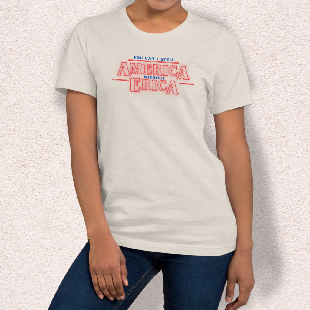 America Erica Graphic t-shirt | Fear the 4th Horror Shirt