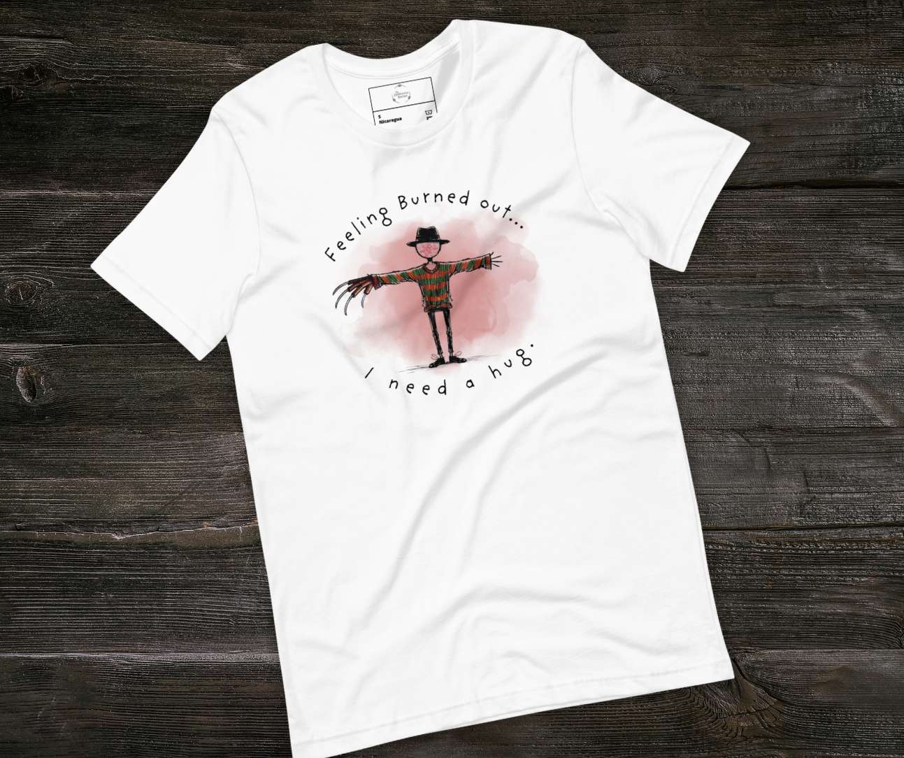 Feeling Burned Out Tee | Unisex Funny Slasher Horror Graphic Shirt